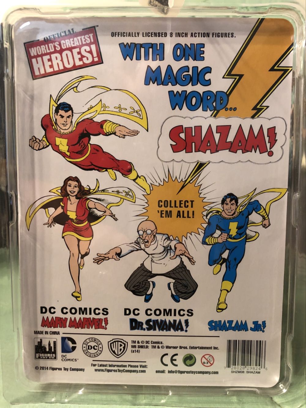 Shazam - Figures Toy Company (Official World’s Greatest Heroes!) action figure collectible [Barcode 728028298246] - Main Image 3