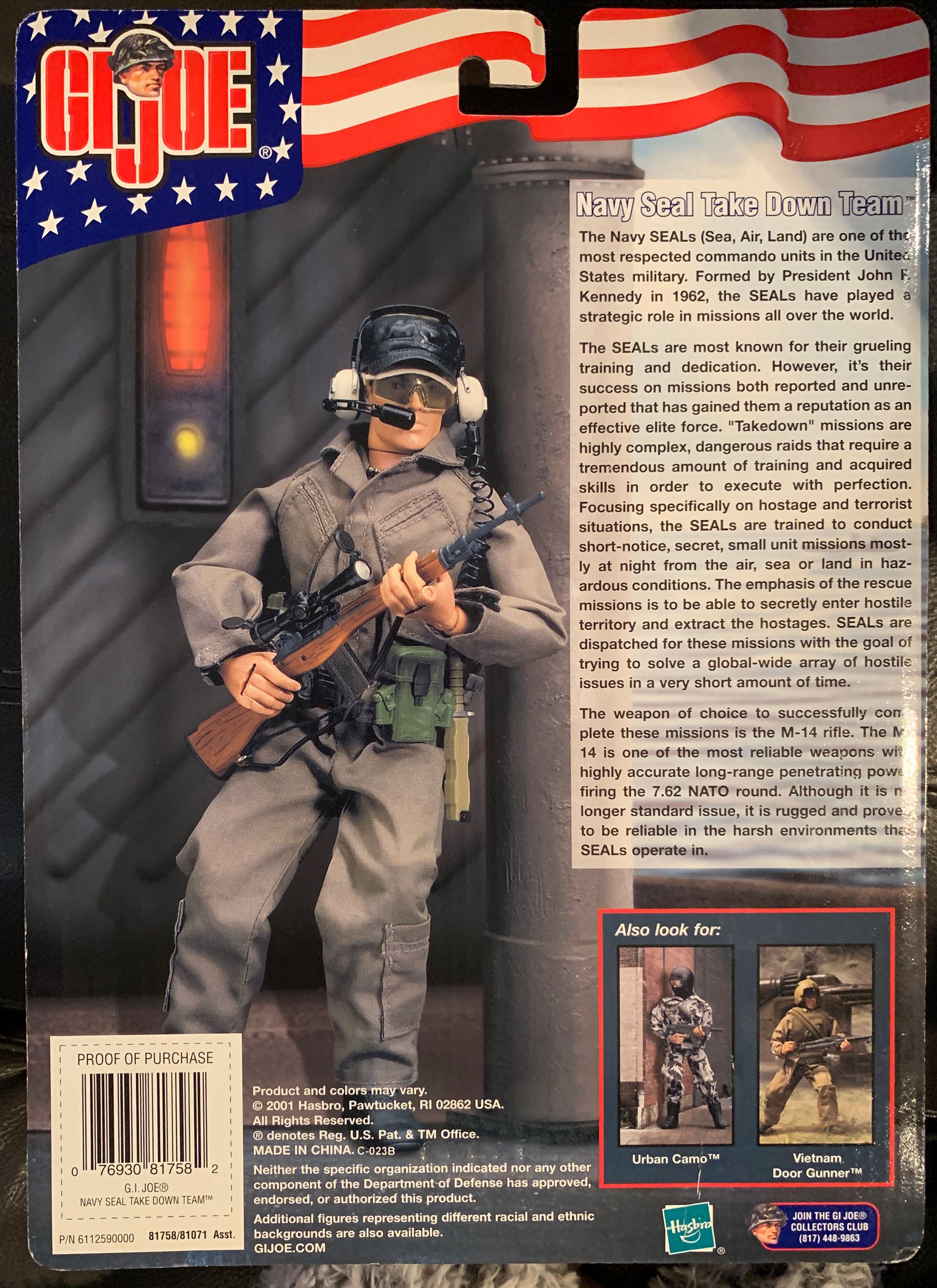 GI Joe Navy Seal Take Down Team - Hasbro action figure collectible [Barcode 076930817582] - Main Image 2