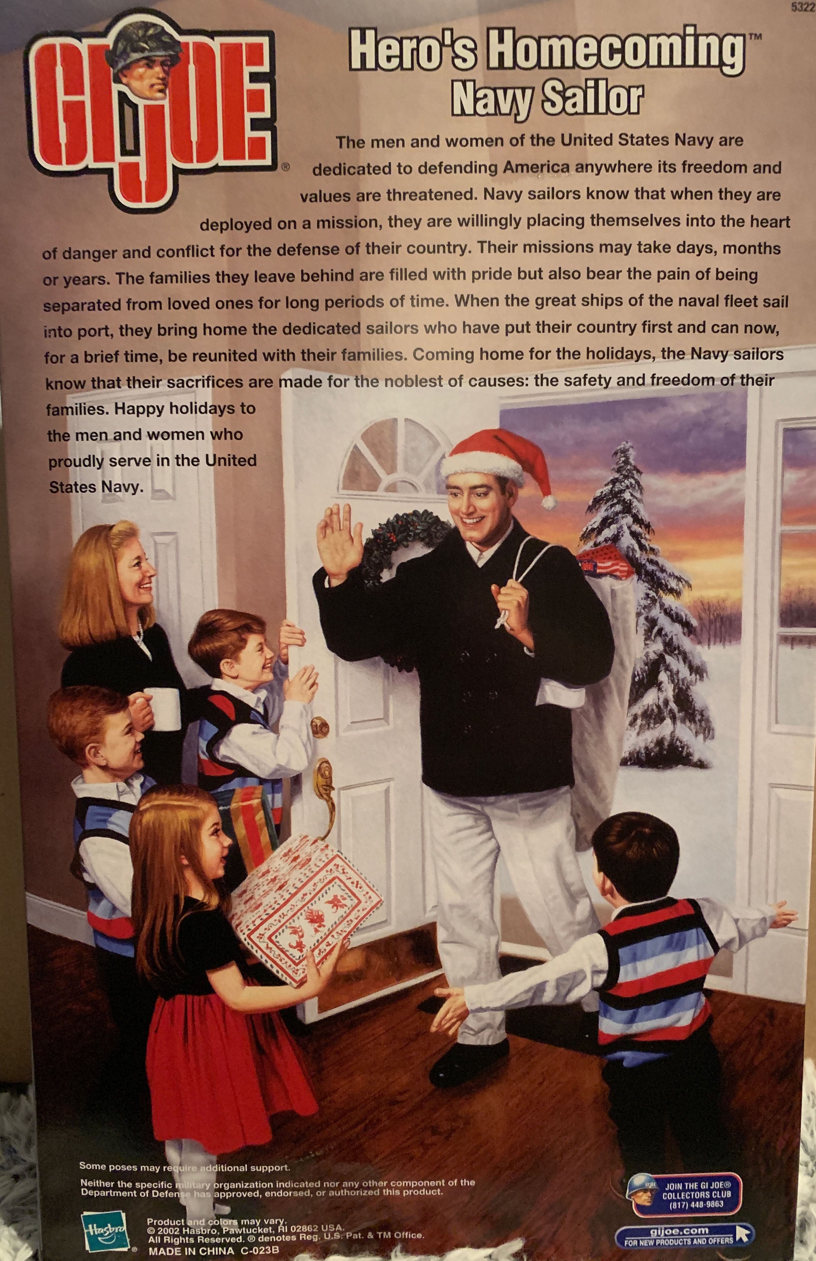 Hero’s Homecoming Army Soldier - Hasbro (G.I. Joe Classified) (Army) action figure collectible [Barcode 076930532218] - Main Image 2