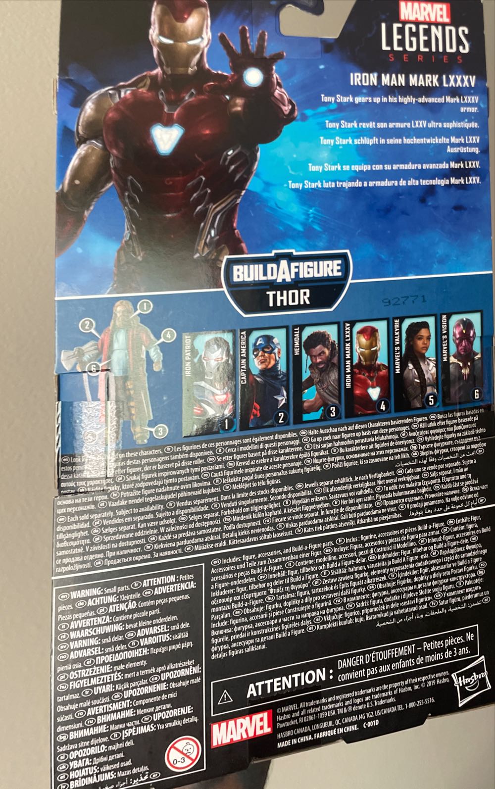 Iron Man - Mark 85 - Hasbro (Marvel Legends) action figure collectible [Barcode 630509856121] - Main Image 4