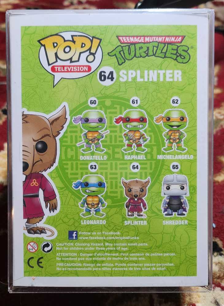 Splinter - Funko action figure collectible [Barcode 830395033464] - Main Image 2