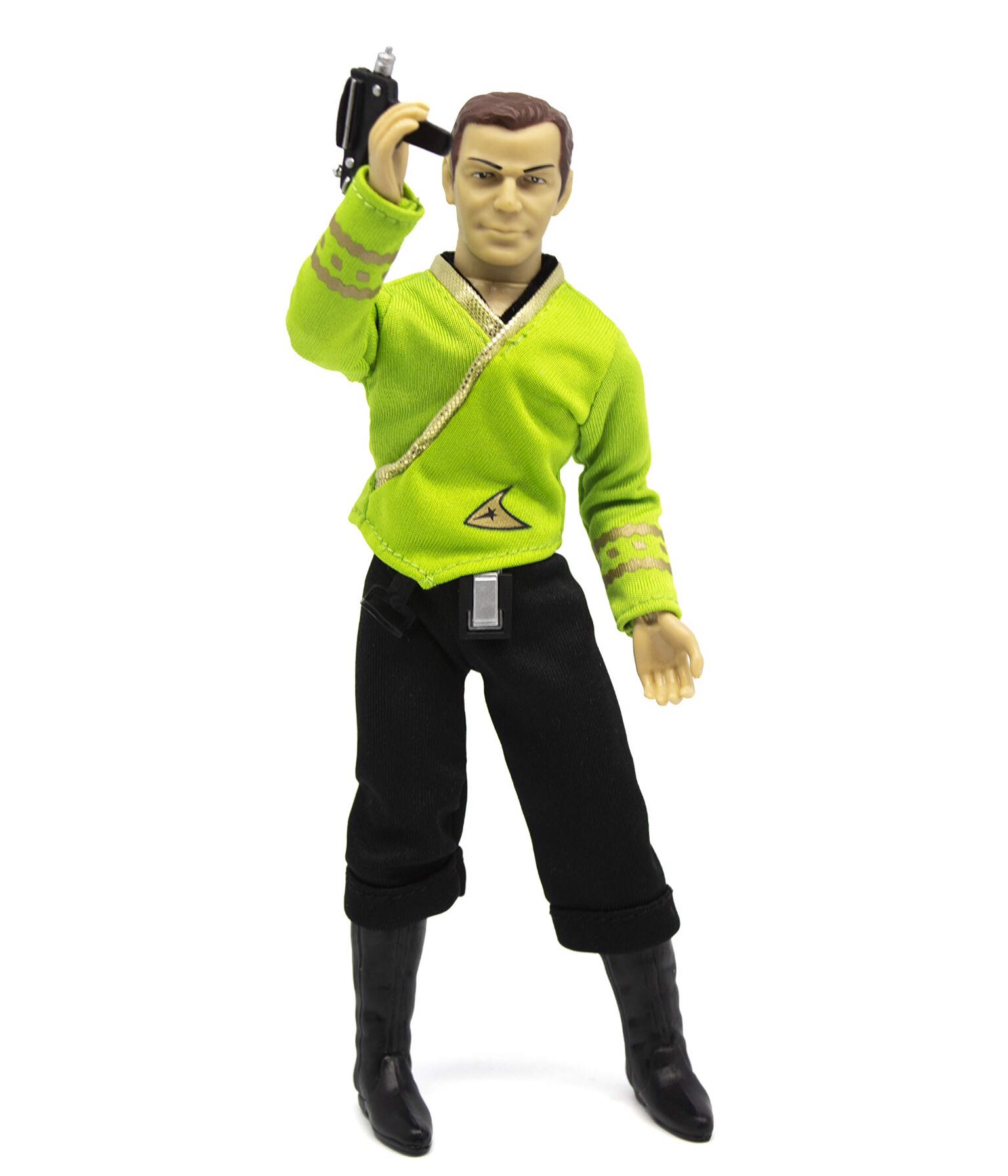 Star Trek Mego - Captain Kirk Green - Mego Abrams (Foreign Market Release) action figure collectible [Barcode 850003511764] - Main Image 2