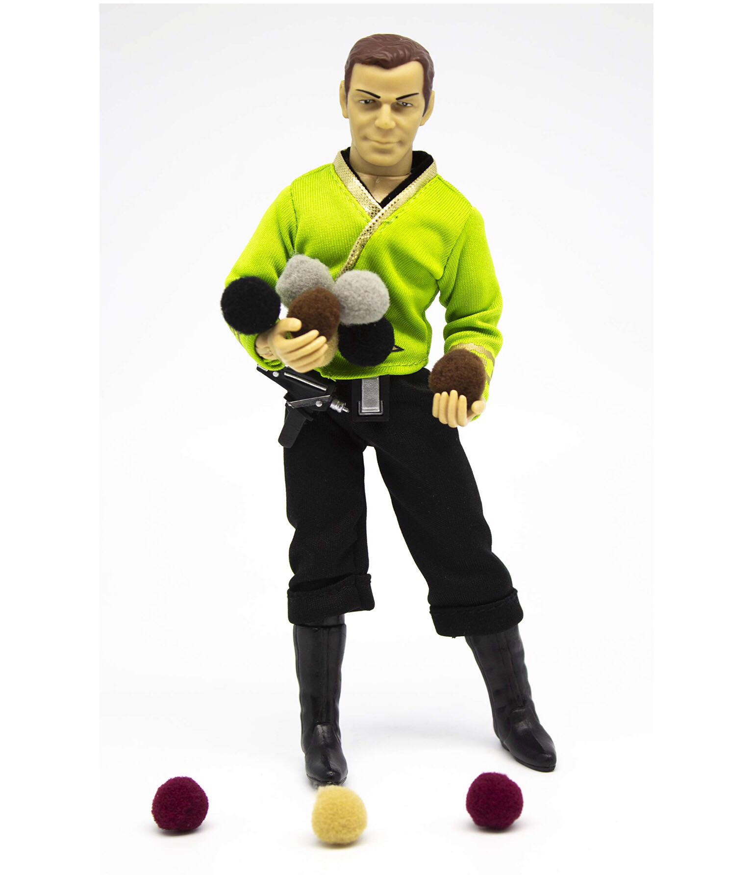 Star Trek Mego - Captain Kirk Green - Mego Abrams (Foreign Market Release) action figure collectible [Barcode 850003511764] - Main Image 3