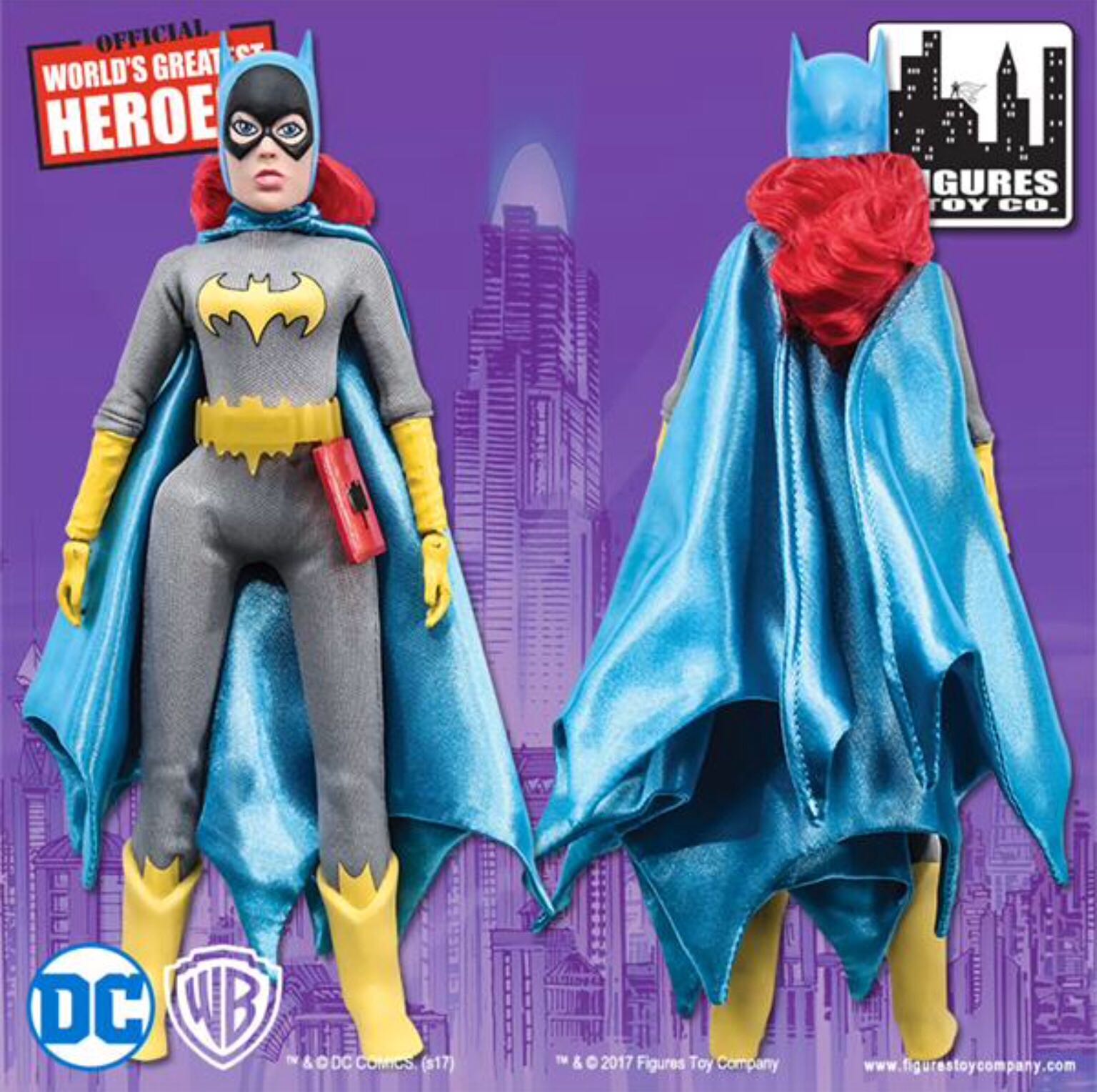 Batgirl - Figures Toy Company (Batman Retro Action Figures Series 5) action figure collectible [Barcode 744881538855] - Main Image 2