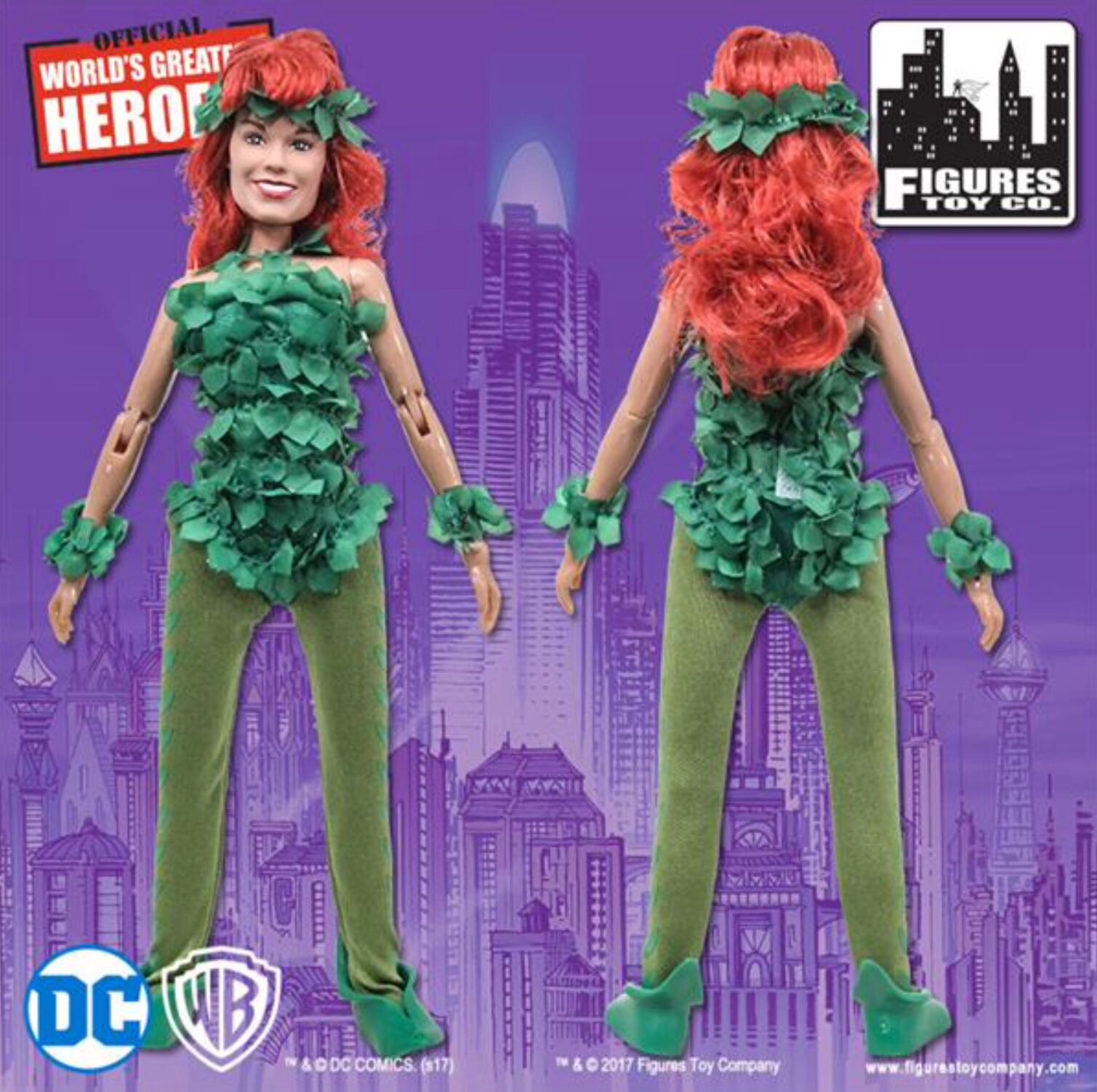 Poison Ivy - Figures Toy Company (Batman Retro Action Figures Series 5) action figure collectible [Barcode 744881538824] - Main Image 2