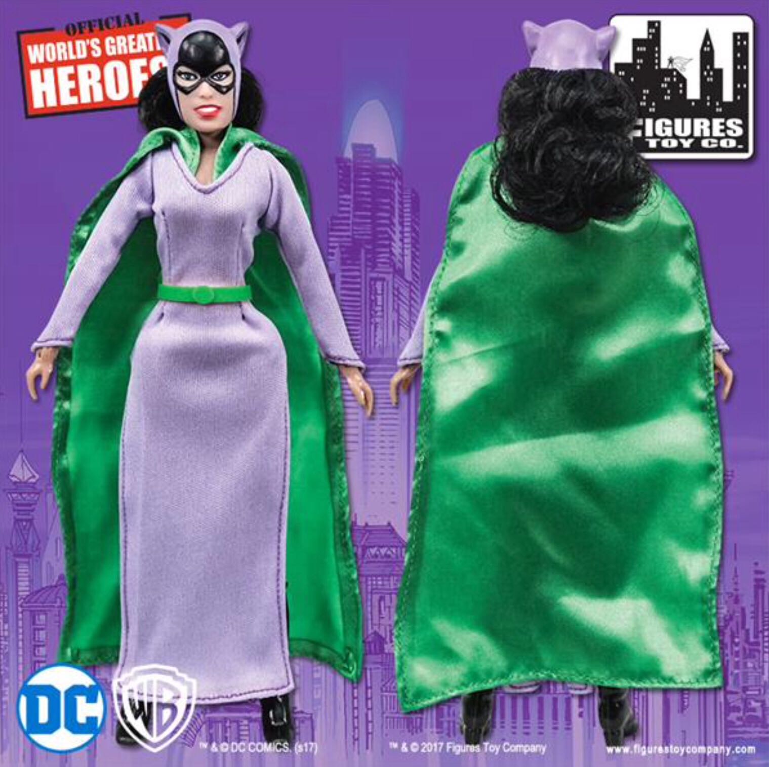 BATMAN Catwoman - Figures Toy Company (Batman Retro Action Figures Series 5) action figure collectible [Barcode 744881538848] - Main Image 2