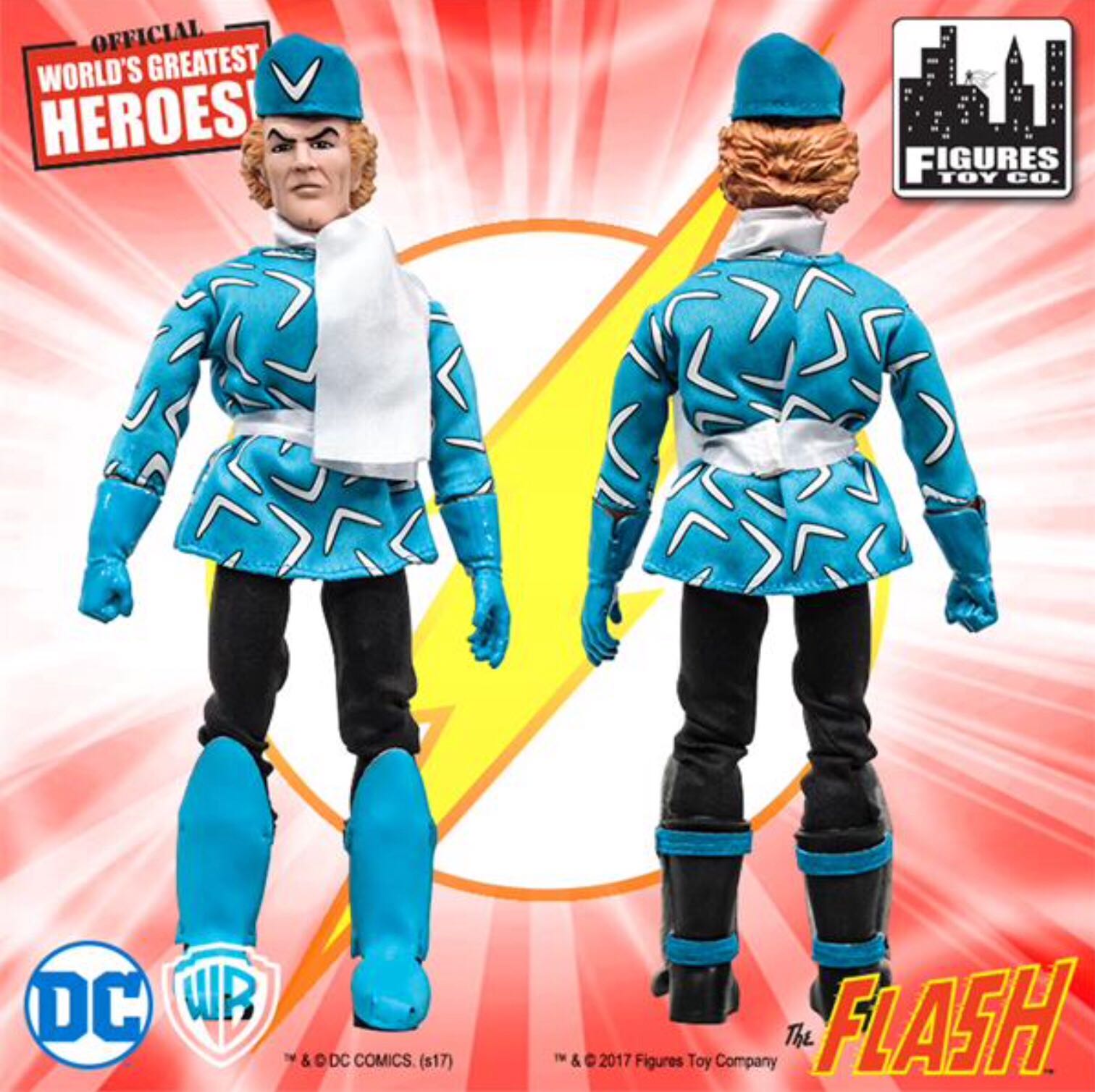 Flash Captain Boomerang - Figures Toy Company (Flash Retro 8 Inch Action Figures Series 1) action figure collectible [Barcode 744881539296] - Main Image 2