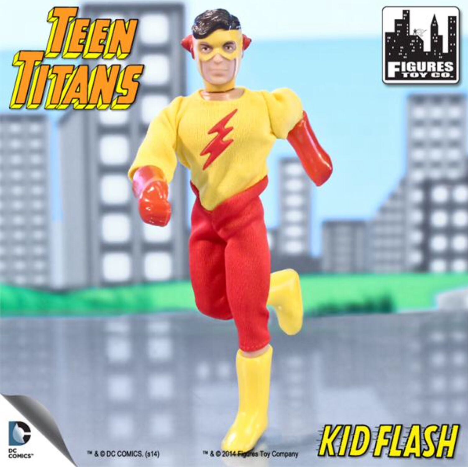 Teen Titans Kid Flash Variant Costume - Figures Toy Company (Teen Titans) action figure collectible [Barcode 728028298154] - Main Image 3