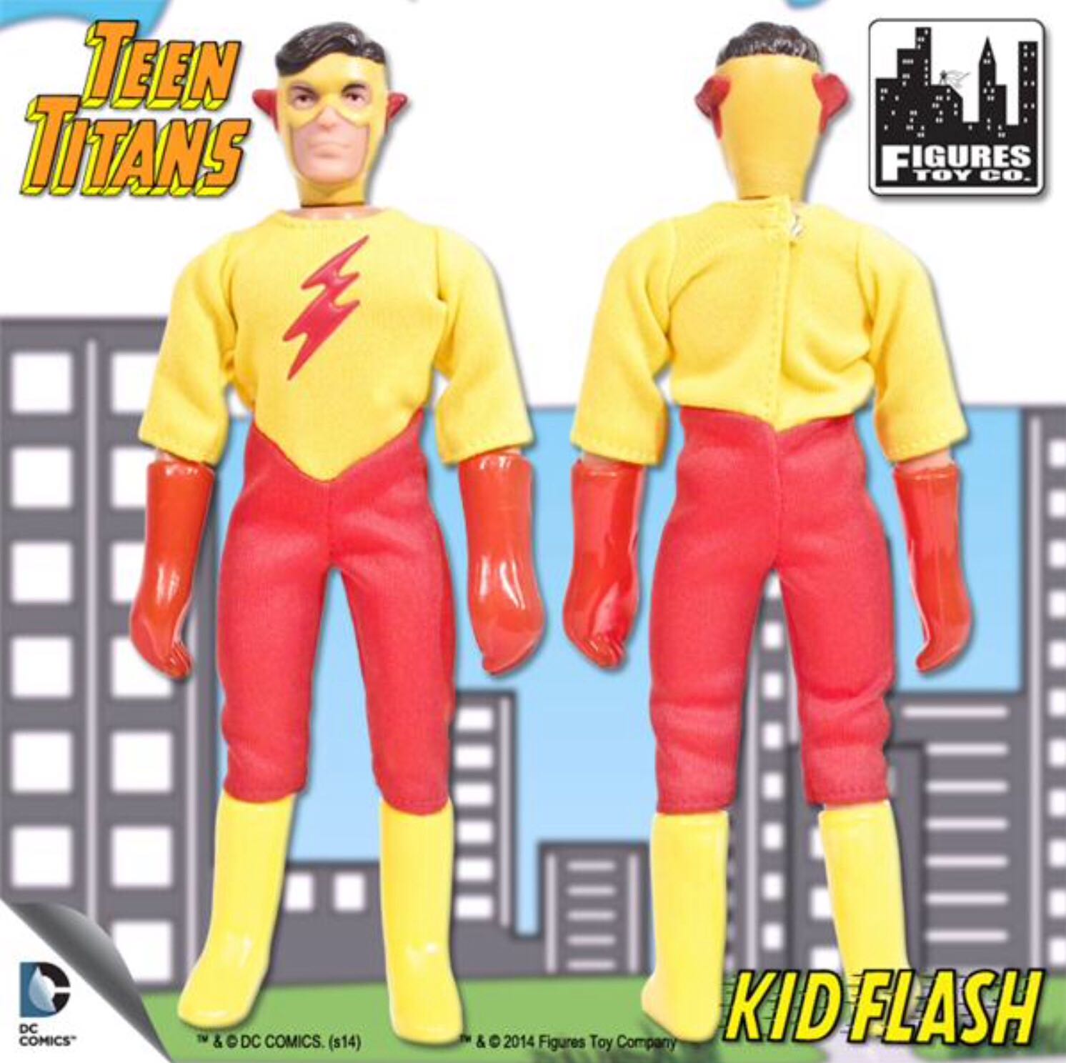 Teen Titans Kid Flash Variant Costume - Figures Toy Company (Teen Titans) action figure collectible [Barcode 728028298154] - Main Image 4