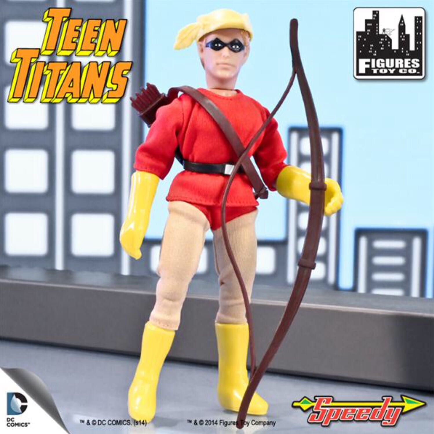 Speedy - Figures Toy Company (Teen Titans) action figure collectible [Barcode 728028298161] - Main Image 3