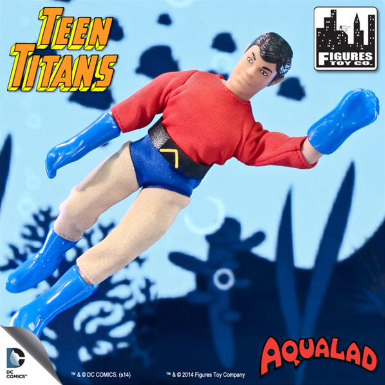 Aqualad - Figures Toy Company (Teen Titans) action figure collectible [Barcode 728028298178] - Main Image 3