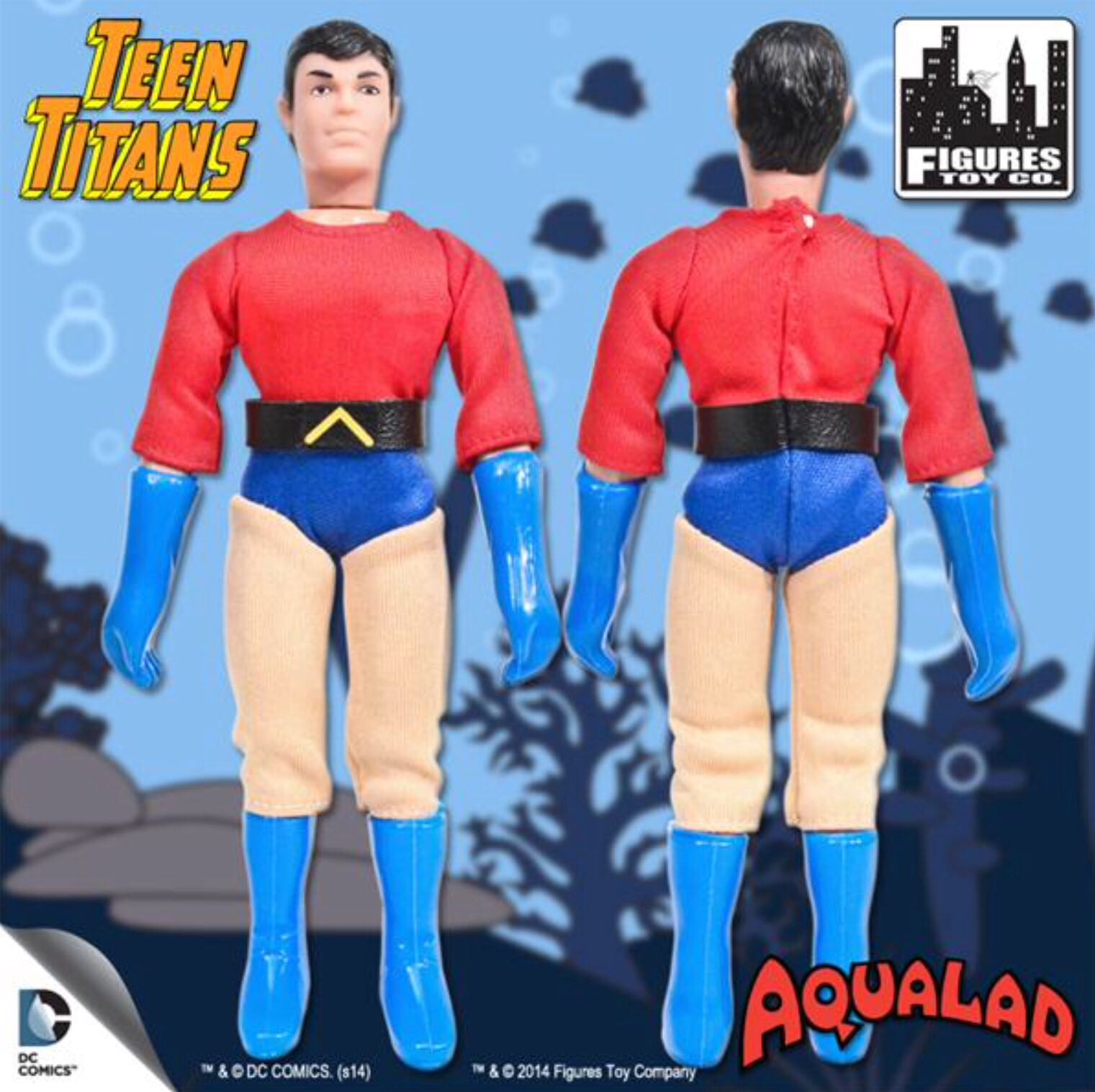 Aqualad - Figures Toy Company (Teen Titans) action figure collectible [Barcode 728028298178] - Main Image 4