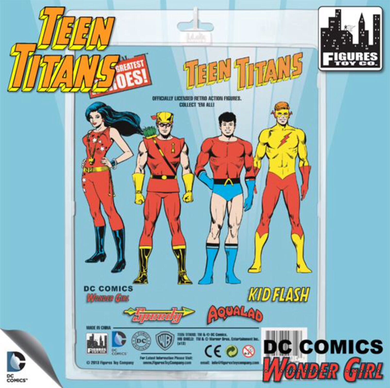 Wonder Girl - Figures Toy Company (Teen Titans) action figure collectible [Barcode 728028298147] - Main Image 2