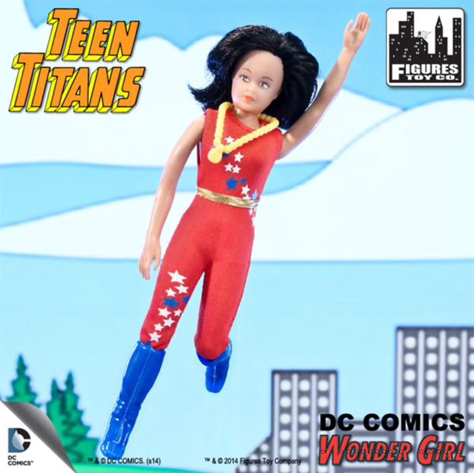 Wonder Girl - Figures Toy Company (Teen Titans) action figure collectible [Barcode 728028298147] - Main Image 3