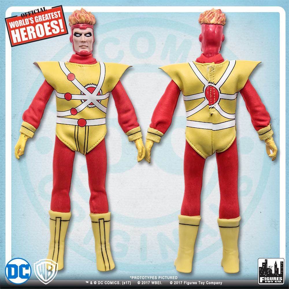 DC Comics Firestorm - Figures Toy Company (DC Comics 8 Inch Action Figures with Retro Cards) action figure collectible [Barcode 744881539654] - Main Image 2