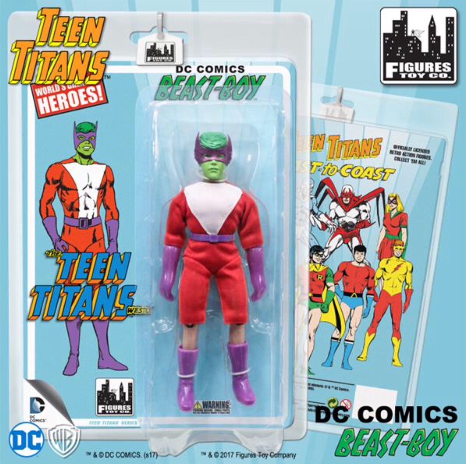 Beast Boy - Figures Toy Company (Teen Titans) action figure collectible [Barcode 744881532594] - Main Image 3