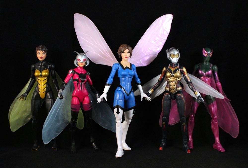 Wasp - Hasbro (Marvel Legends Series Vintage Wave 2) action figure collectible [Barcode 630509774791] - Main Image 4