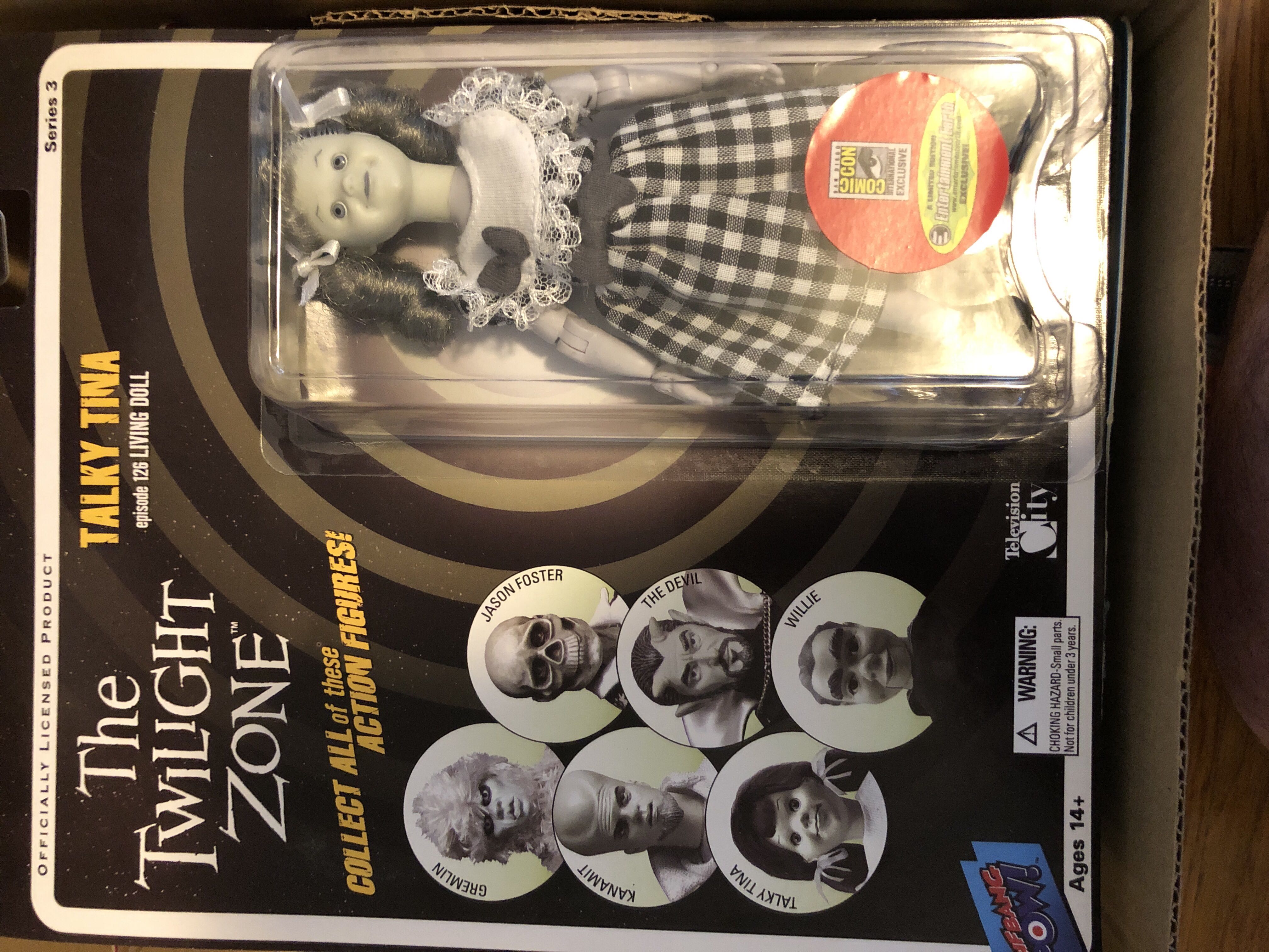 Twilight Zone Talky Tina CC Exclusive  action figure collectible - Main Image 1