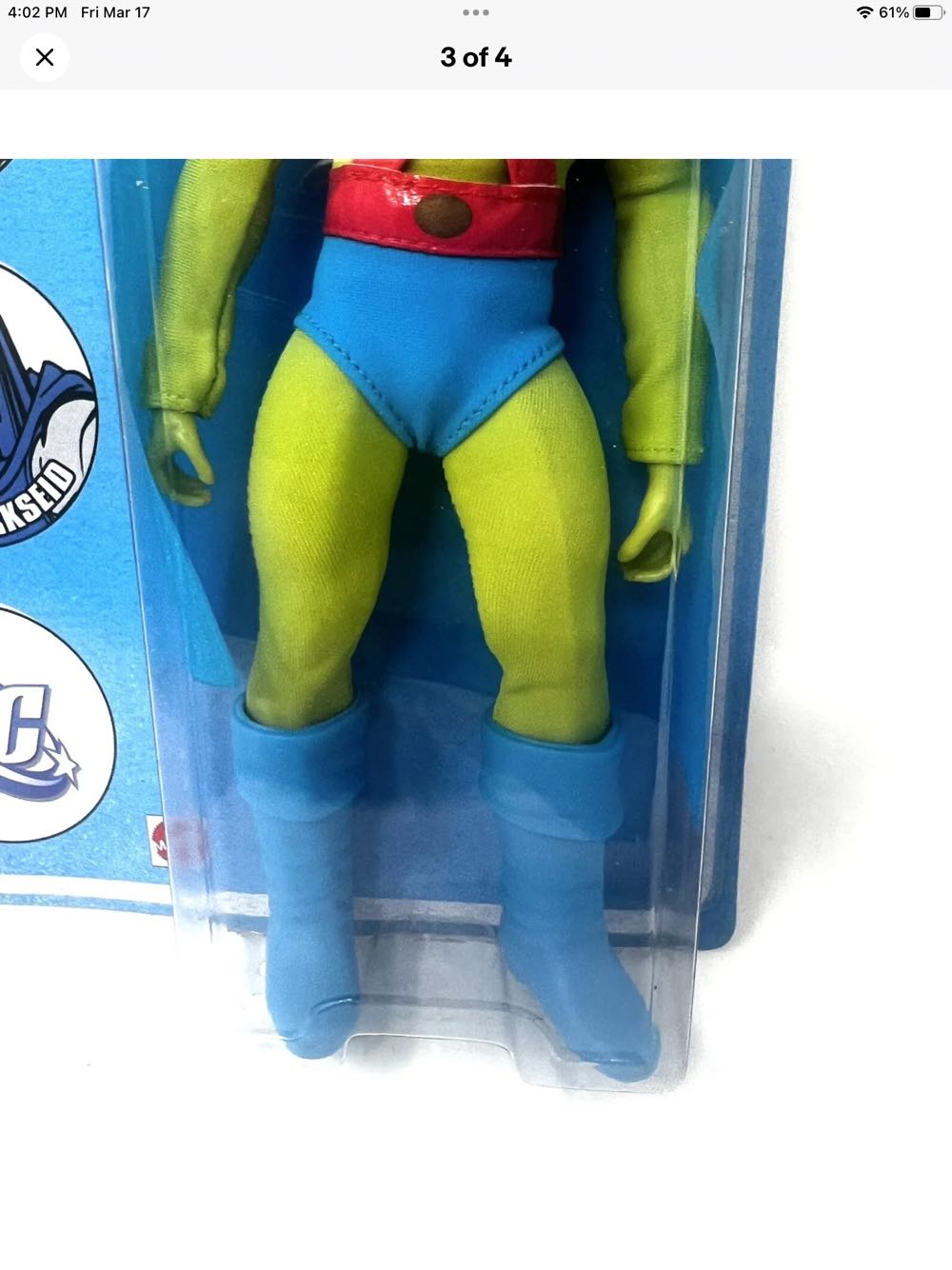 Mego DC - Martian Manhunter - Mattel (World’s Greatest Heroes) action figure collectible [Barcode 027084923421] - Main Image 4