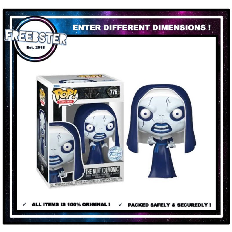 Funko - The Nun - (776) The Nun (Demonic) - Funko Pop Movies (Conjuring) action figure collectible [Barcode 889698411394] - Main Image 3