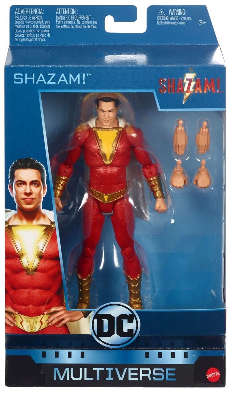 DC (Shazam) Shazam - DC Mattel (DC Multiverse) action figure collectible [Barcode 887961753752] - Main Image 1