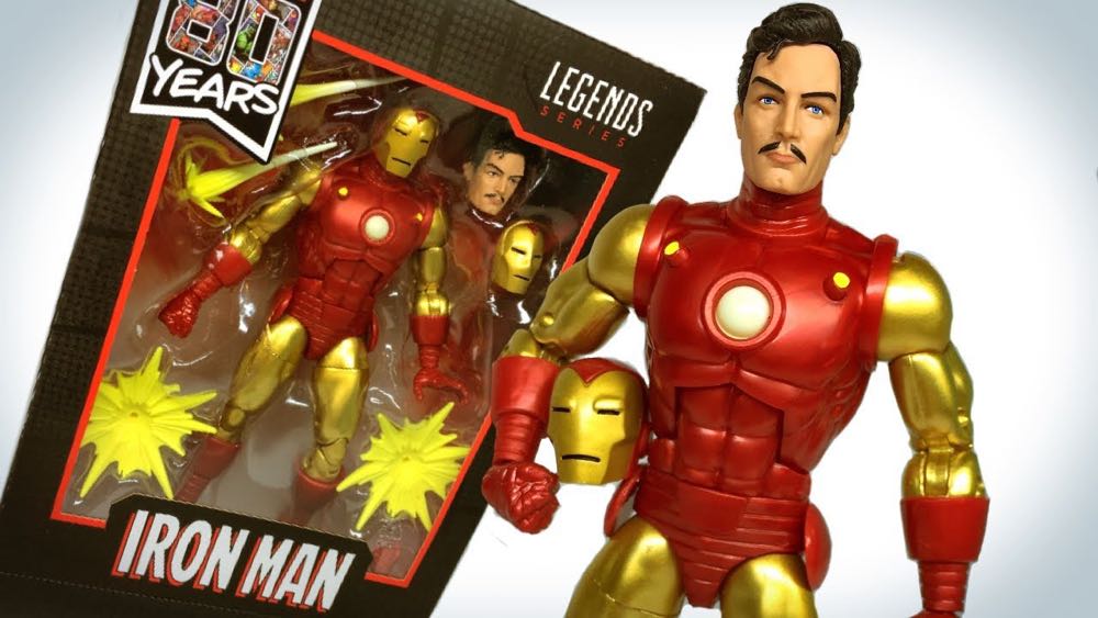 80th Anniversary :Iron Man - Hasbro (Marvel: Legends Series) action figure collectible [Barcode 630509833559] - Main Image 4