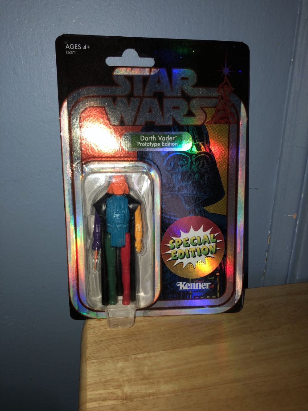 Darth Vader Prototype Edition - Hasbro (Star Wars Episode IV A New Hope) action figure collectible [Barcode 630509838455] - Main Image 2