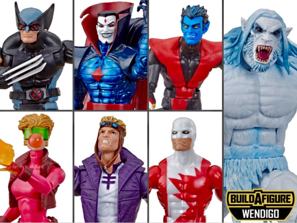 Marvel Legends Uncanny X-Force Series X-FORCE WOLVERINE (BAF Wendigo Series) - Hasbro (Marvel Legends) action figure collectible - Main Image 2
