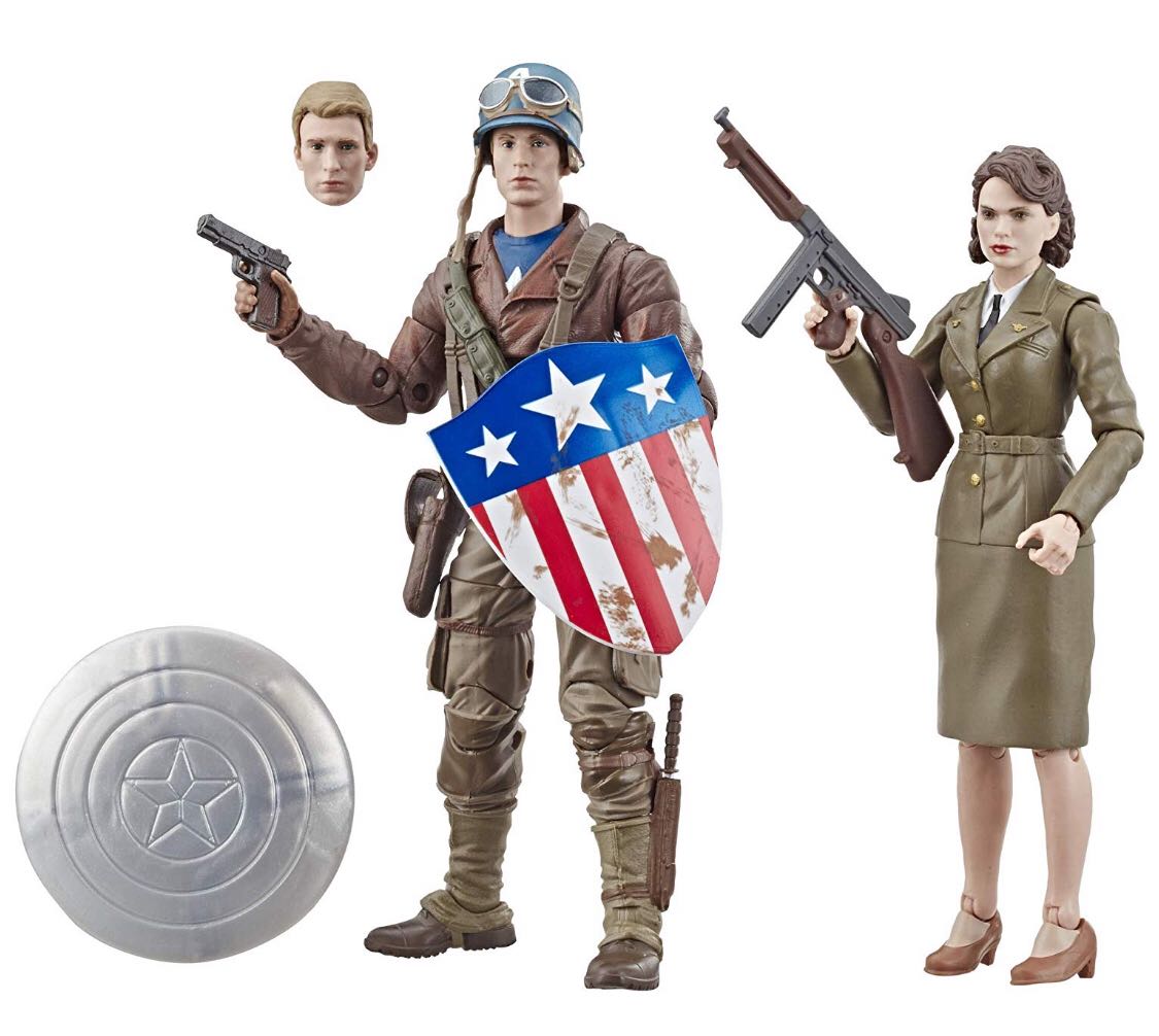Peggy Carter (Captain America The First Avenger MCU) - Hasbro (Captain America: The First Avenger) action figure collectible [Barcode 630509833498] - Main Image 3