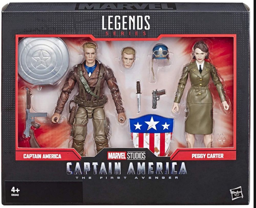 Peggy Carter (Captain America The First Avenger MCU) - Hasbro (Captain America: The First Avenger) action figure collectible [Barcode 630509833498] - Main Image 4