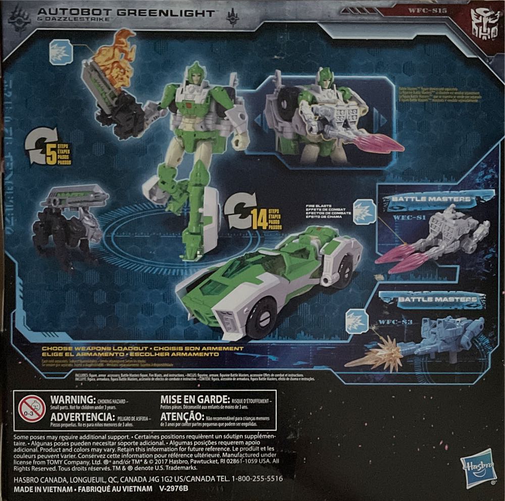 Greenlight & Dazzlestrike - Hasbro / Takara Tomy (The Transformers) action figure collectible [Barcode 630509781249] - Main Image 4