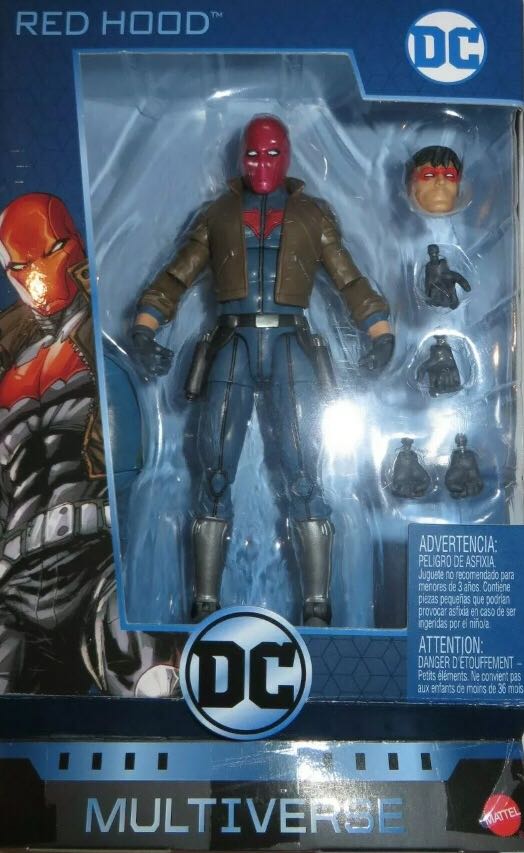 Red Hood (Jason Todd) - Mattel (DC Multiverse Killer Croc BAF Series) action figure collectible [Barcode 887961774009] - Main Image 2