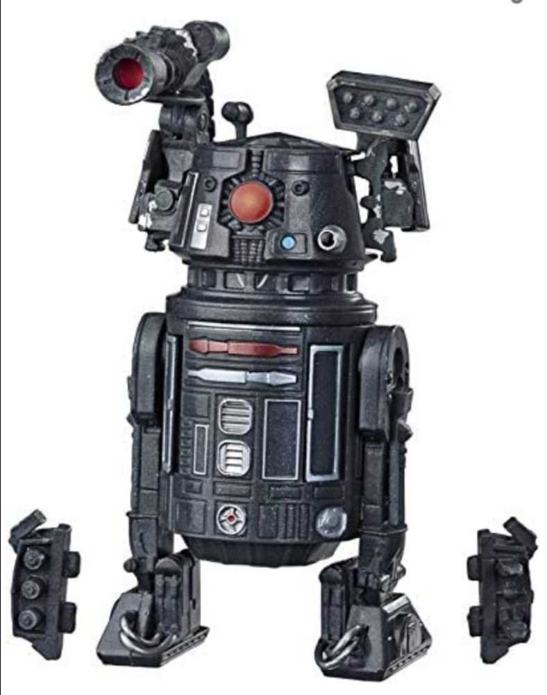BT-1 (Beetee) - Hasbro (Star Wars Black 6”) (Starwars Black 6 inch) action figure collectible [Barcode 630509793990] - Main Image 4