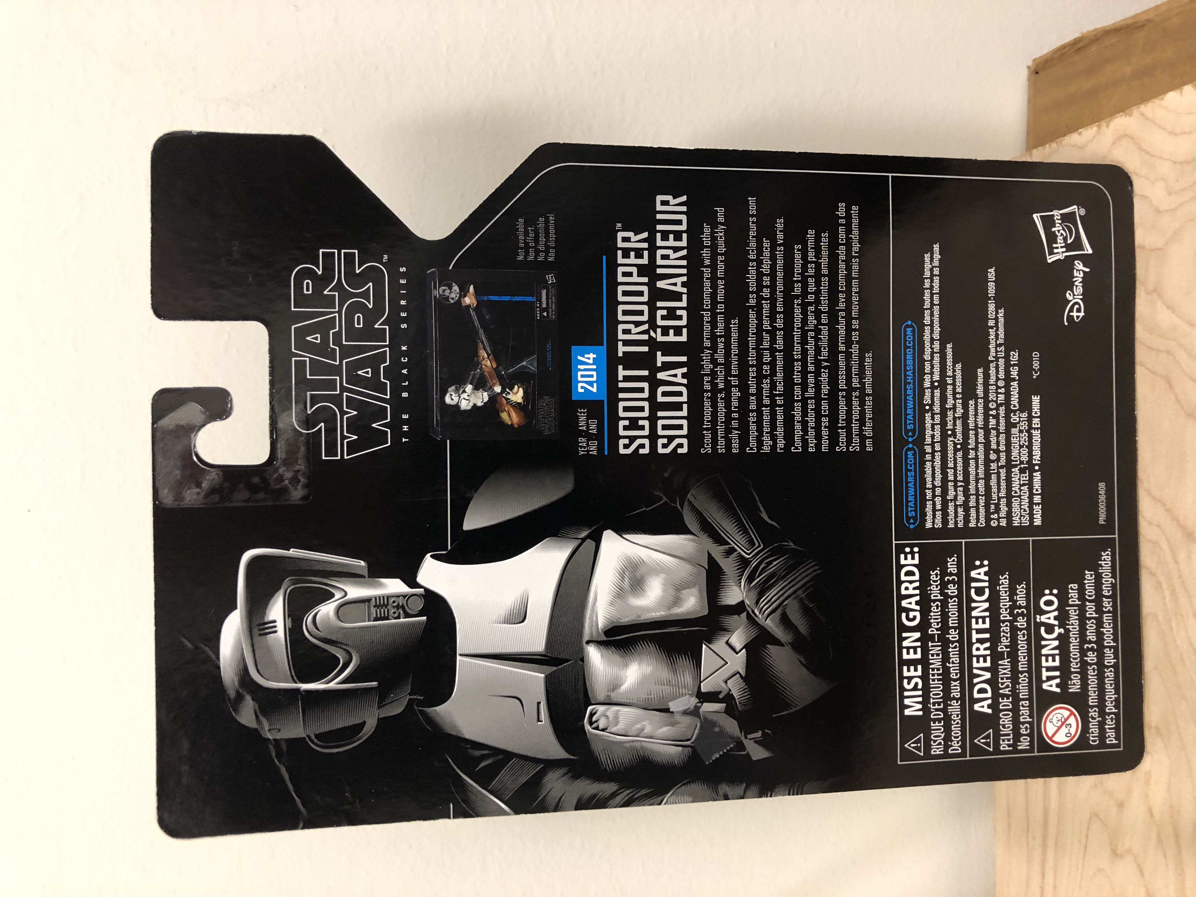 Scout Trooper - Hasbro (Star Wars Archive) action figure collectible [Barcode 630509837229] - Main Image 2