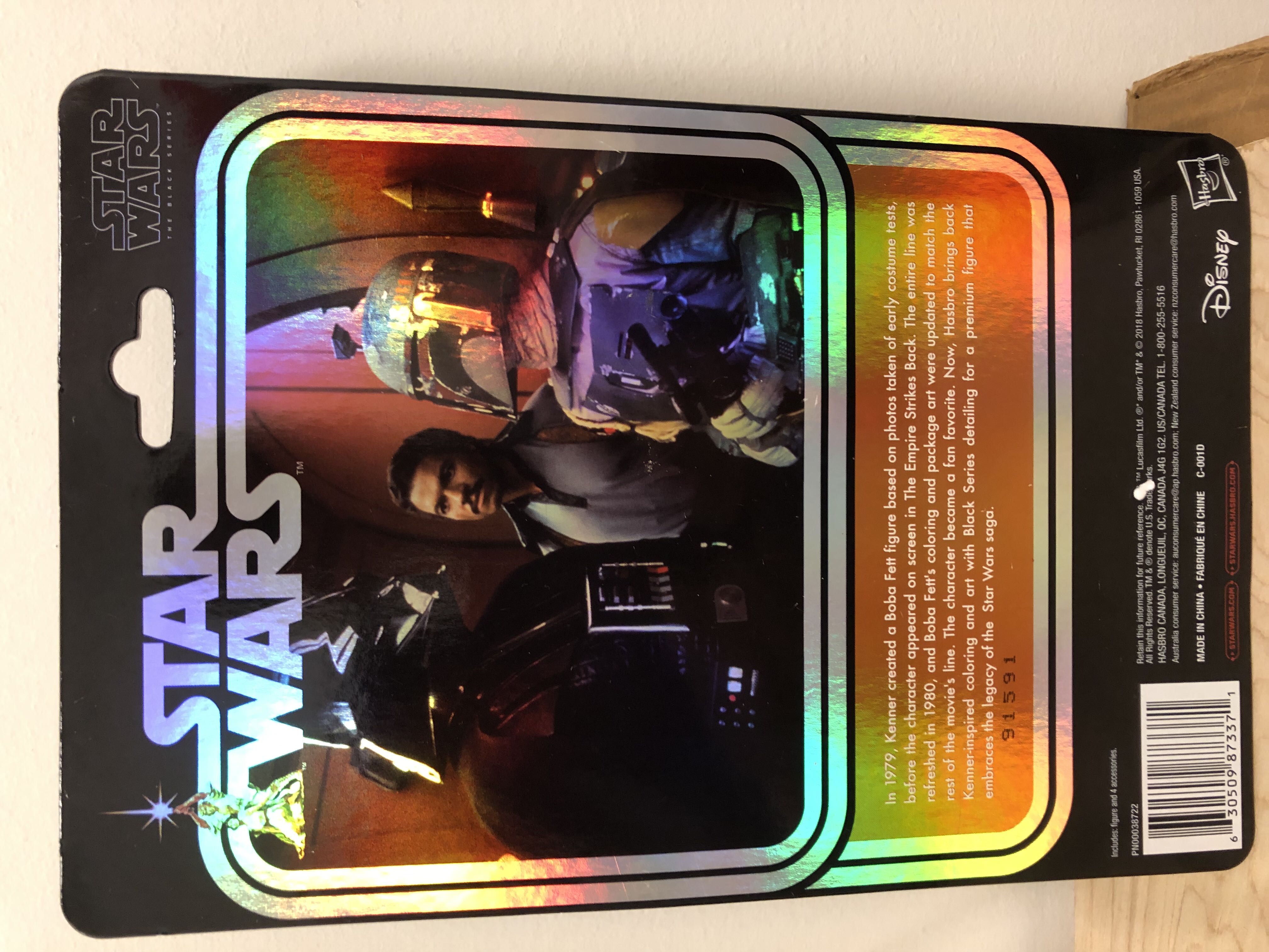 Boba Fett - SDCC 2019 - Hasbro (Empire Black Series - 40th Anniversary) action figure collectible - Main Image 2