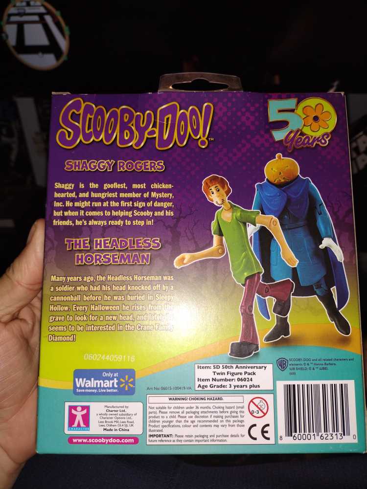 Scooby-Doo 50th - Shaggy and Headless Horseman Twin Pack - Character Options (Hanna-Barbera) action figure collectible [Barcode 860001623130] - Main Image 4
