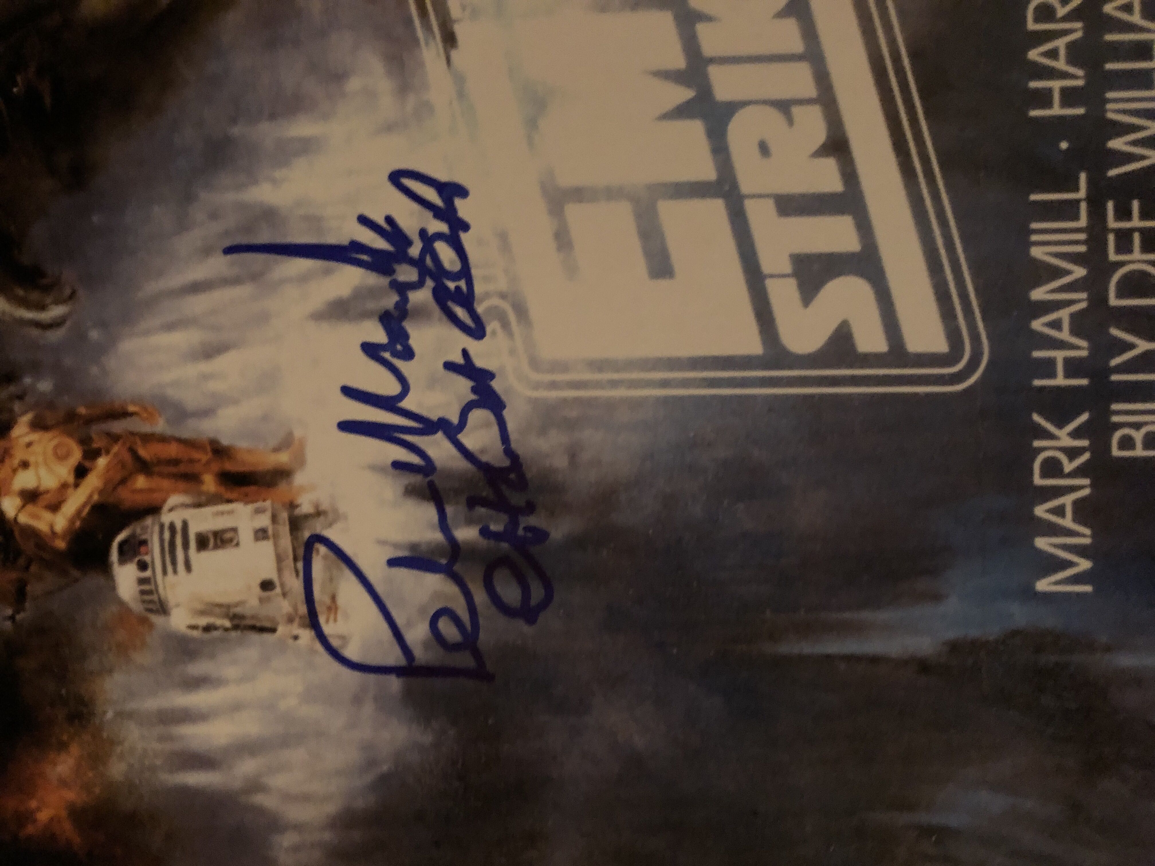 Autographed Star Wars Memorabillia  action figure collectible - Main Image 2