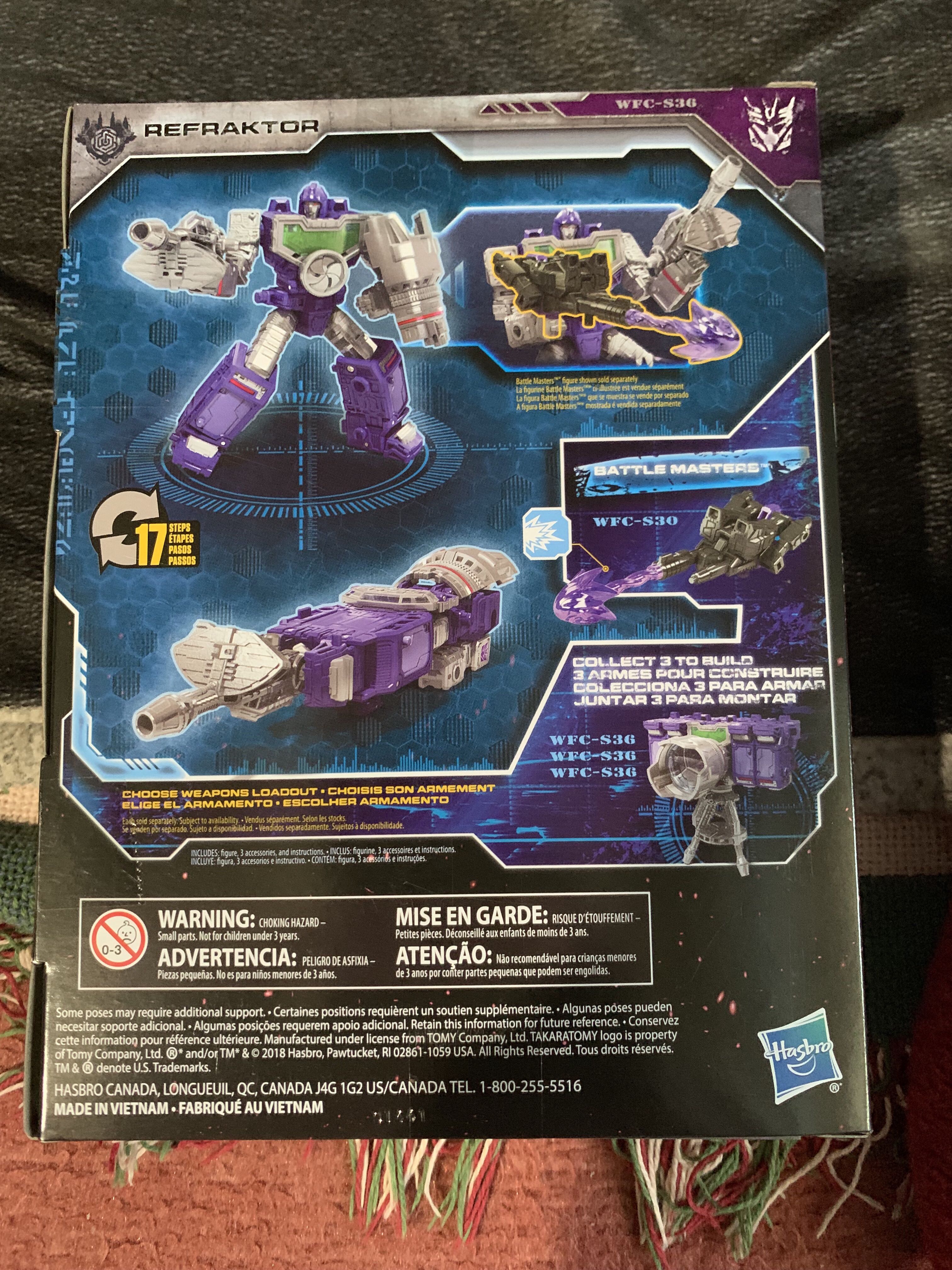 Refraktor Siege - Hasbro (Transformers) (Transformers Siege War For Cybertron) action figure collectible [Barcode 630509847051] - Main Image 2