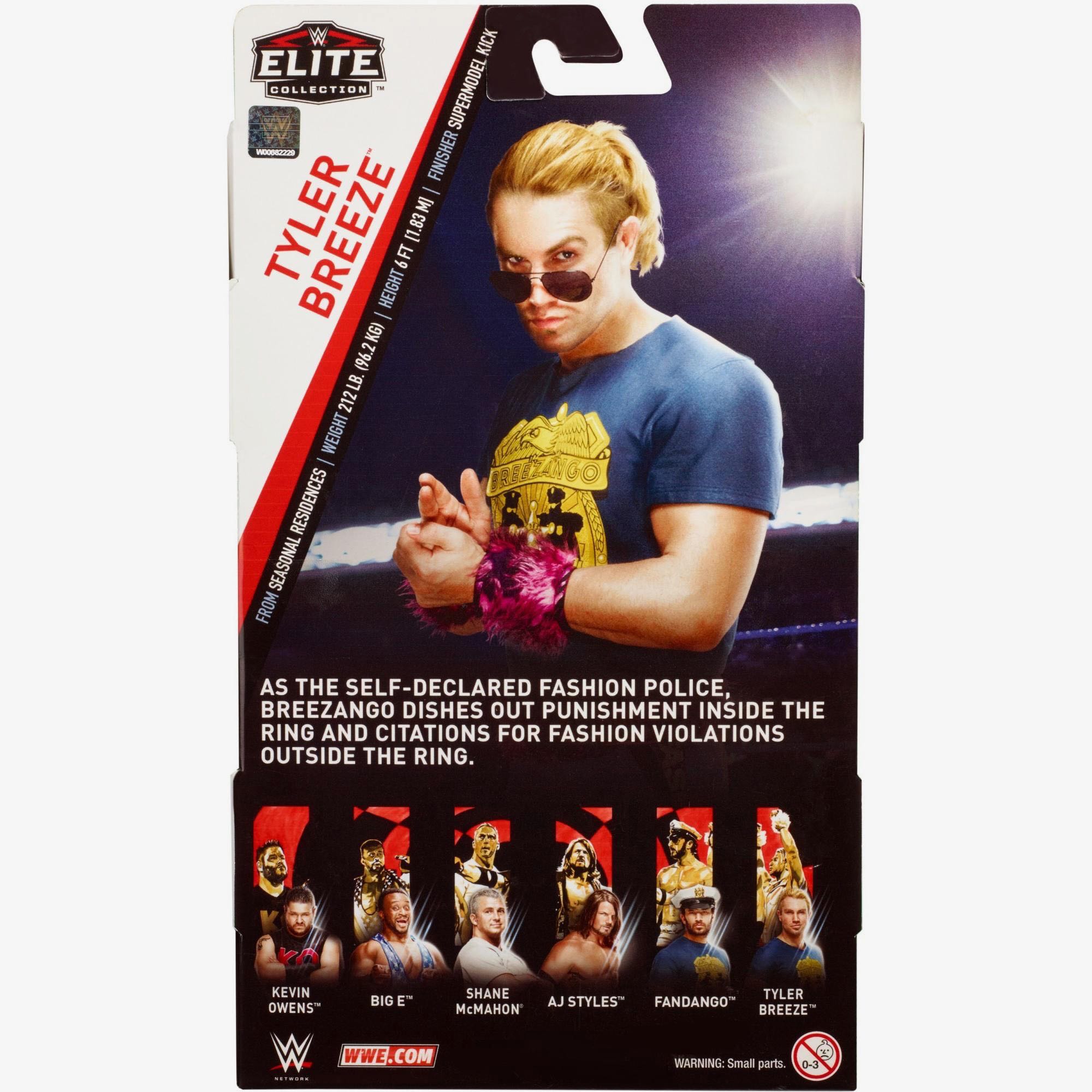WWE Elite #61 Tyler Breeze  action figure collectible - Main Image 4