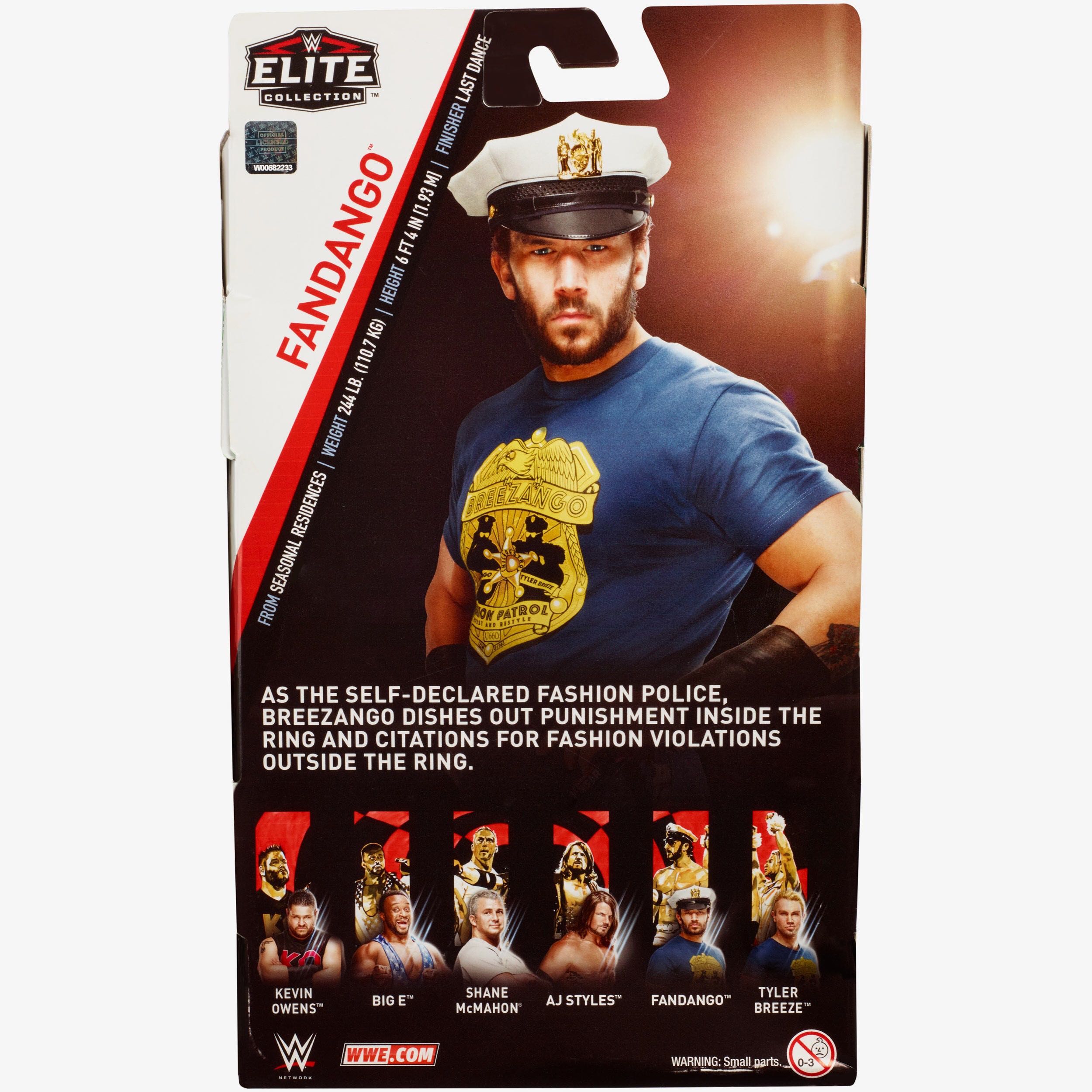 WWE Elite #61 Fandango  action figure collectible - Main Image 4