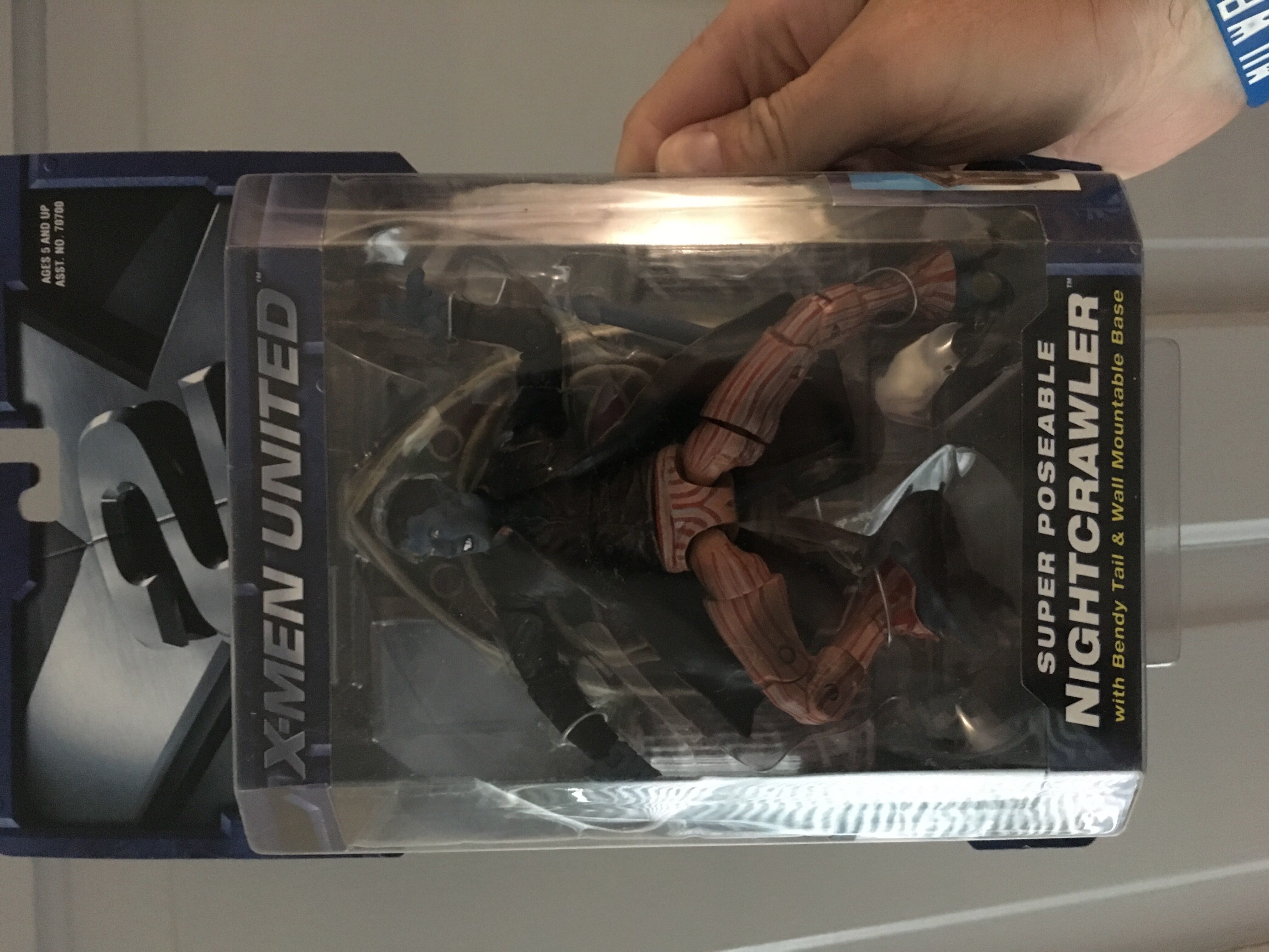 Marvel Legends X-Men X2 X-Men United Night Crawler (Super Posable)  - Toy Biz (X2 X-Men United) action figure collectible [Barcode 086892707098] - Main Image 1