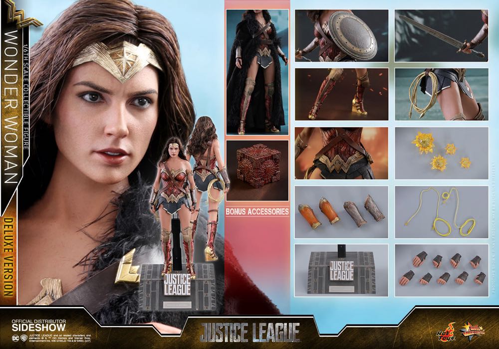 Wonder Woman : Gal Gadot - Hot Toys (DC Movies) action figure collectible - Main Image 4