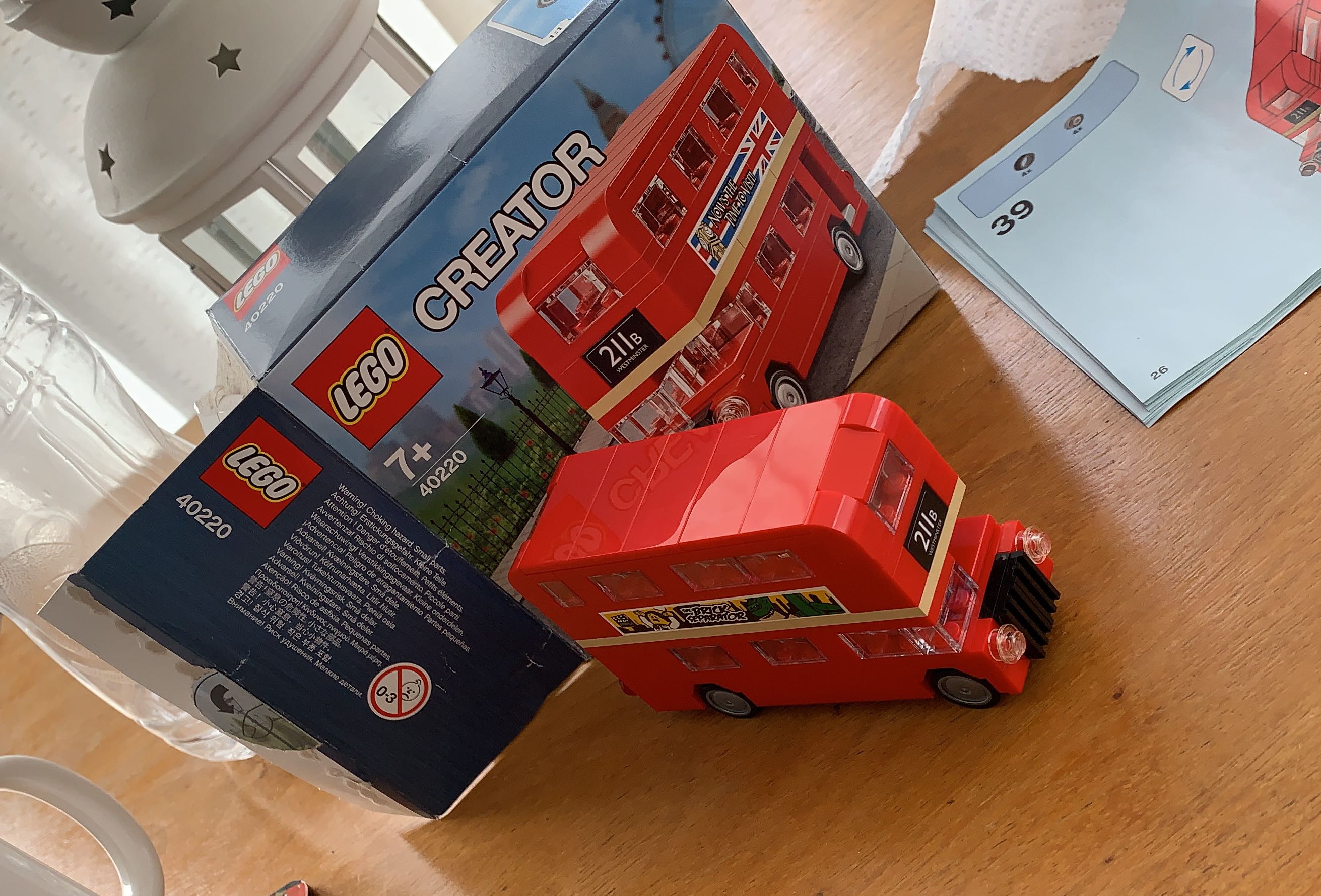 Creator London Bus - Lego (Lego Creator) action figure collectible [Barcode 5702015595407] - Main Image 3