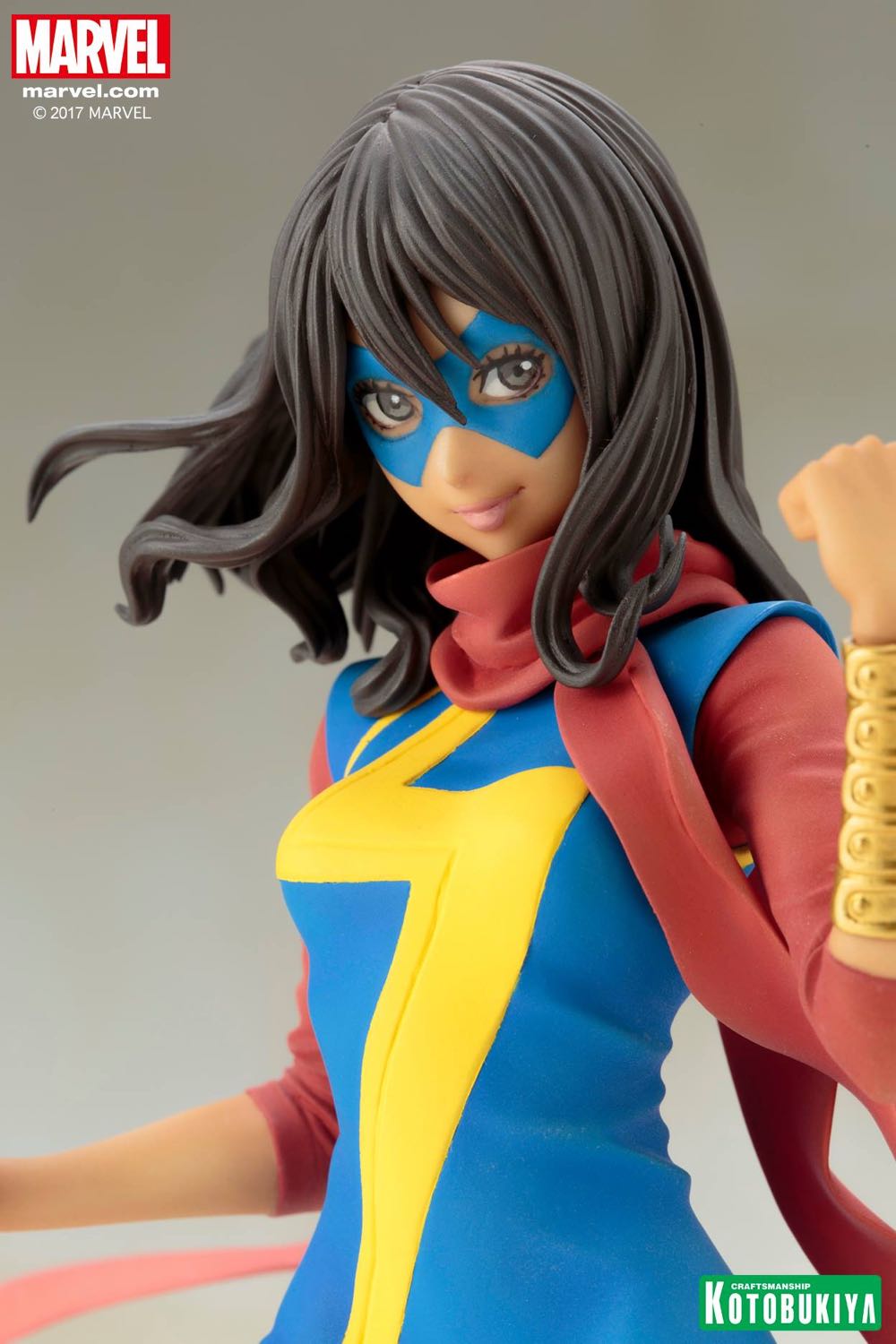 Ms. Marvel Kamala Khan - Kotobukyia (Marvel Bishoujo Statue) action figure collectible [Barcode 190526004849] - Main Image 3