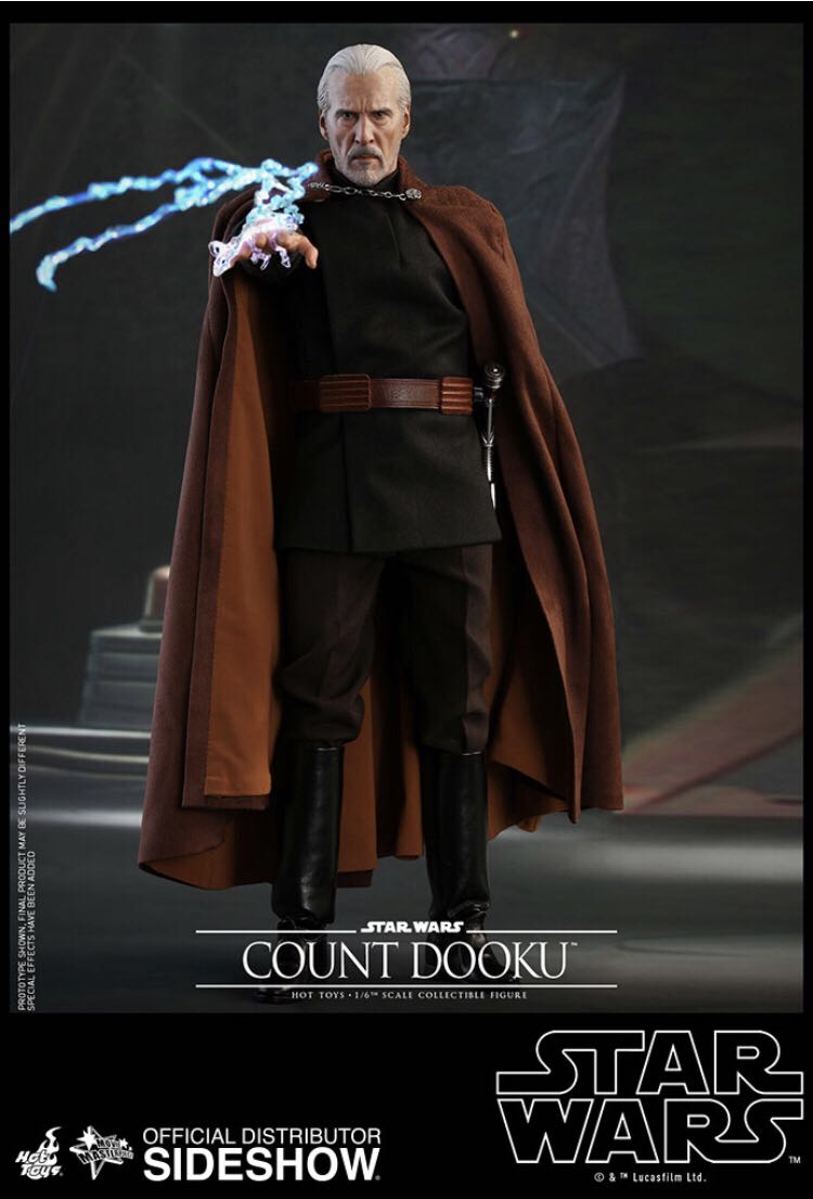 Darth Tyranus Count DOOKU   - Hot Toys (Star Wars Attack Of The Clones) action figure collectible [Barcode 4897011186924] - Main Image 2