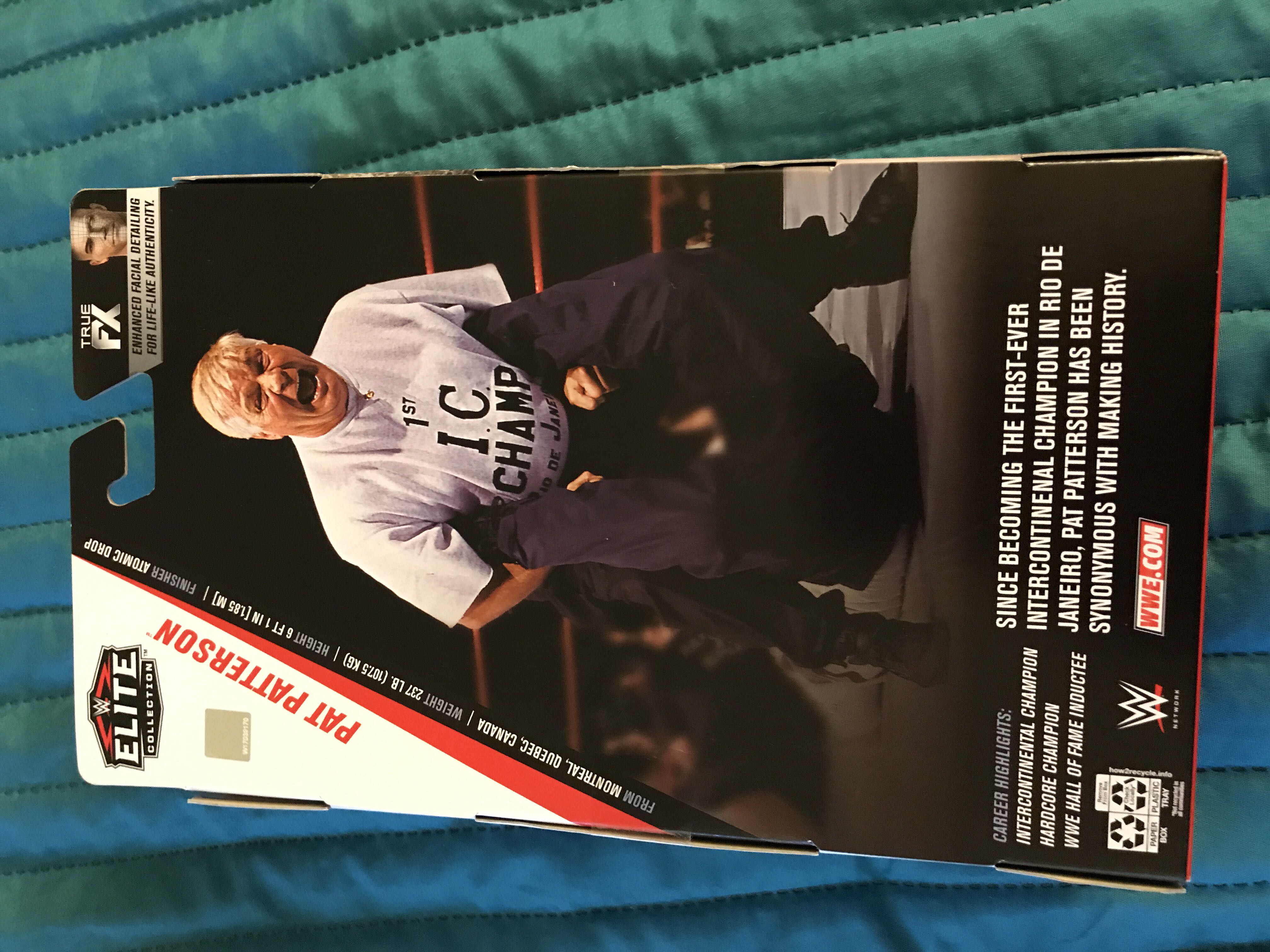 Pat Patterson - Mattel (Mattel Elite Collection) action figure collectible [Barcode 887961763478] - Main Image 2