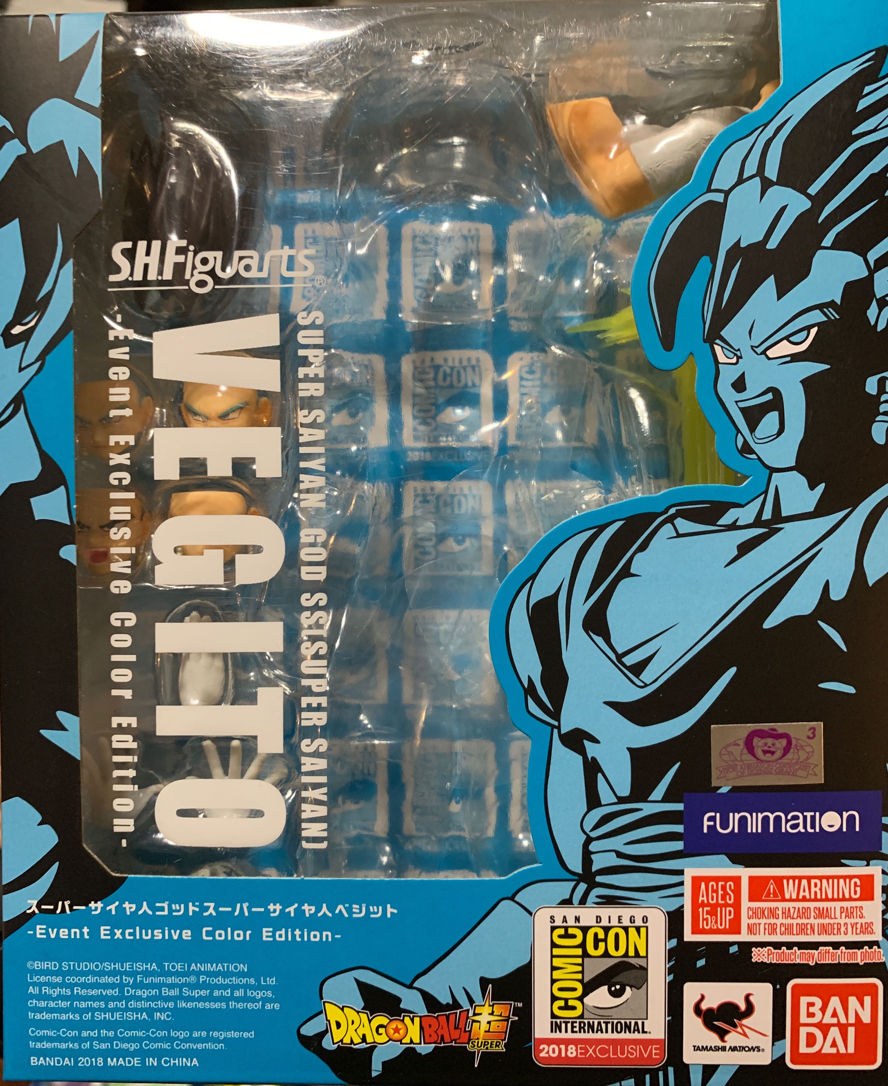 VEGETTO SSGSS (Event Exclusive) - Tamashii Nations - Bandai Spirits (Dragon Ball Super) action figure collectible [Barcode 4549660221630] - Main Image 3