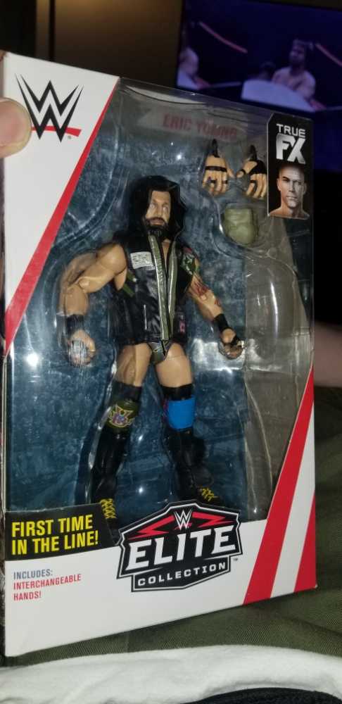 Eric Young - Mattel (WWE Elite Series #65) action figure collectible [Barcode 887961729993] - Main Image 3