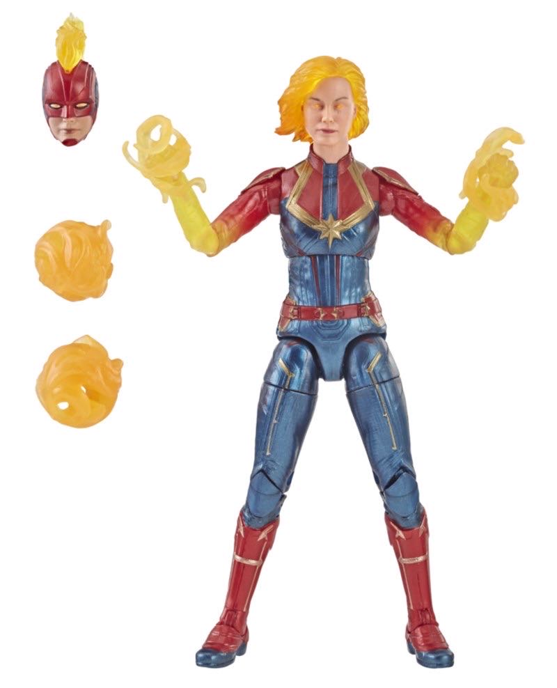 Captain Marvel (Binary Form) - Hasbro (Marvel Legends) action figure collectible [Barcode 630509794713] - Main Image 3
