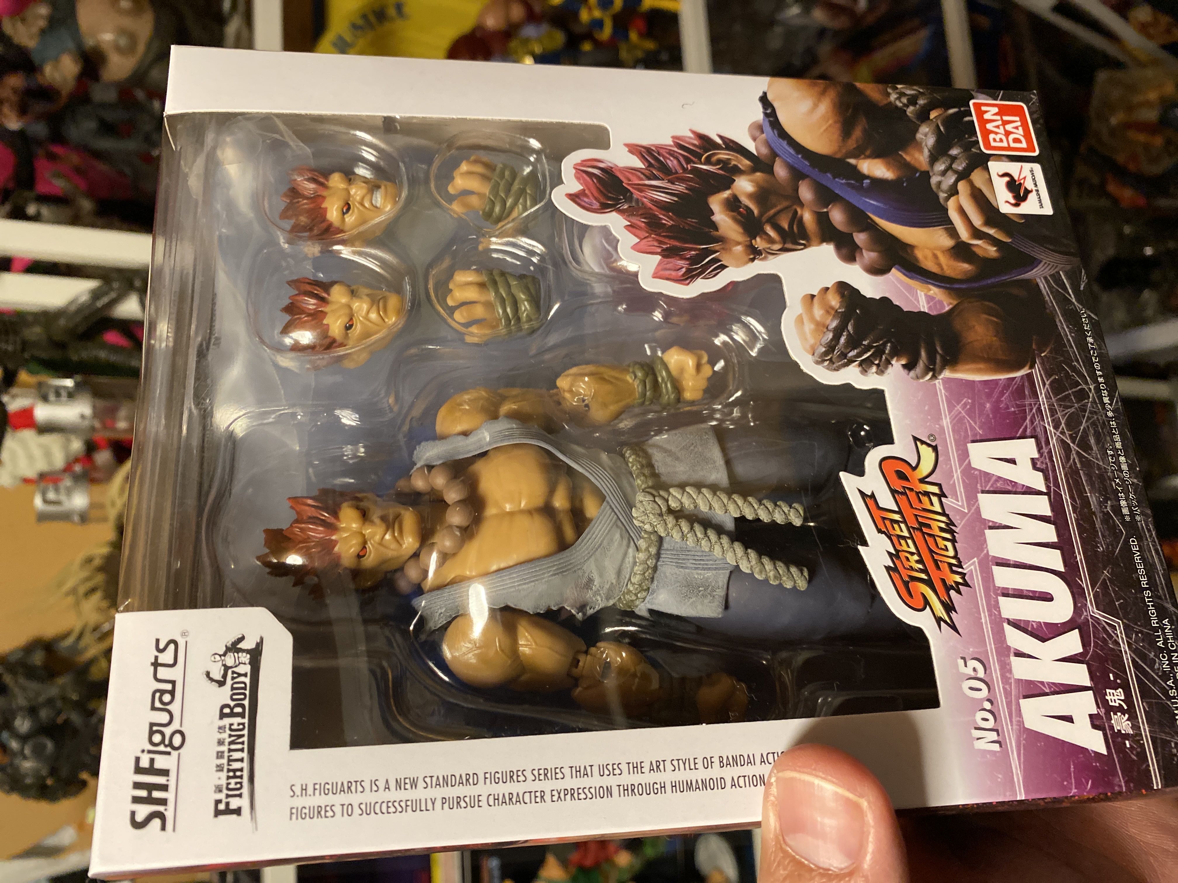 Akuma - Bandai (Street Fighter V) action figure collectible [Barcode 4549660192619] - Main Image 3